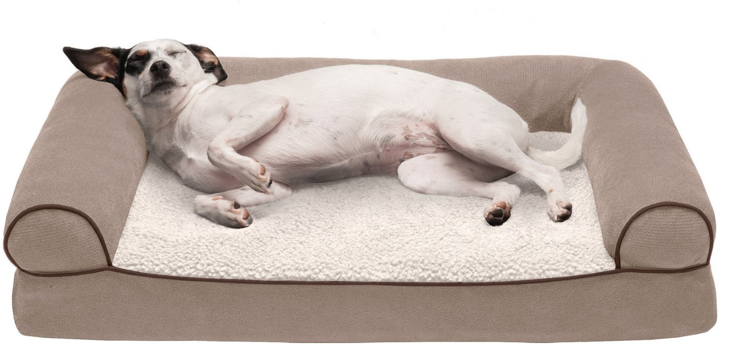 FurHaven Orthopedic Chenille Medium Sofa Pet Bed - view number 2