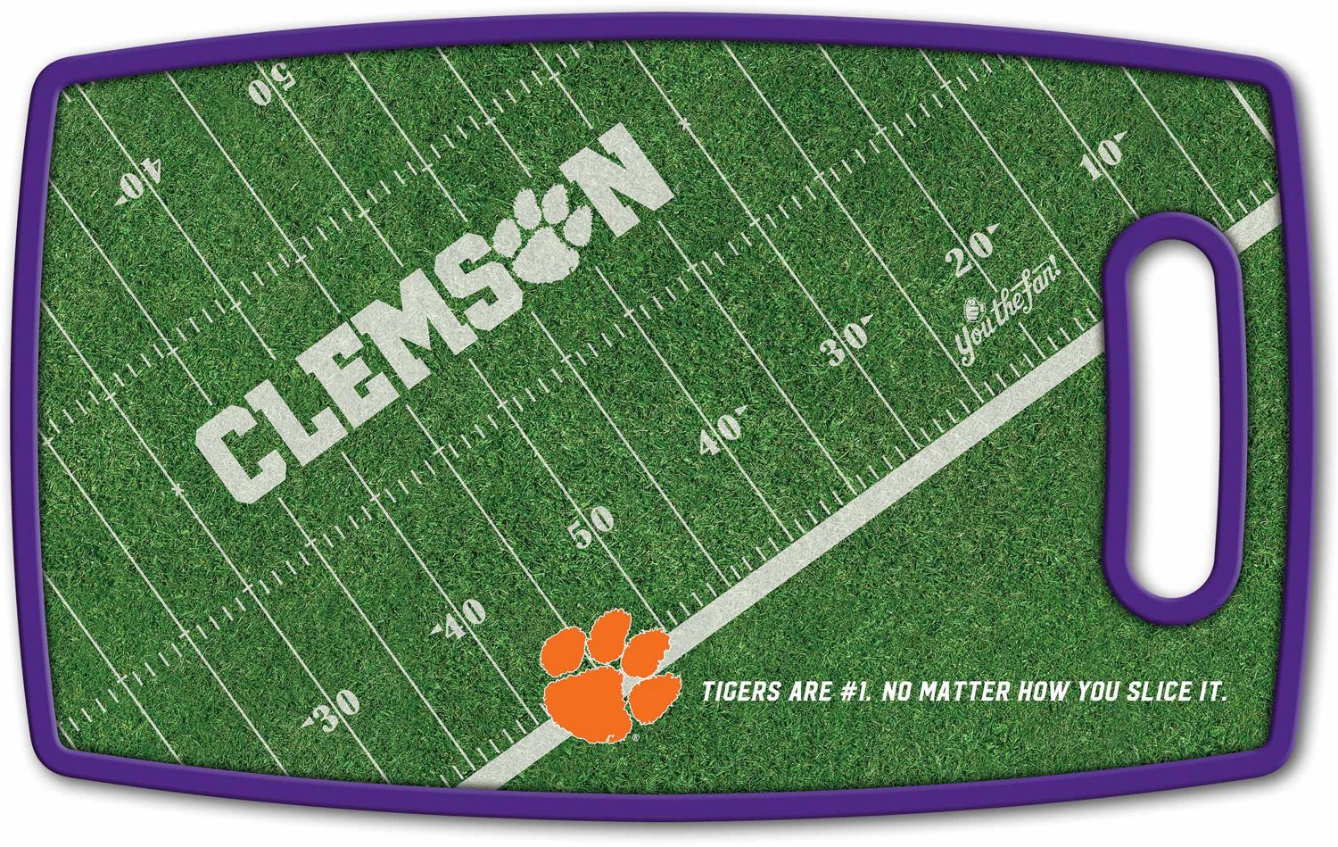 YouTheFan Clemson University Retro Series Cutting Board - view number 3