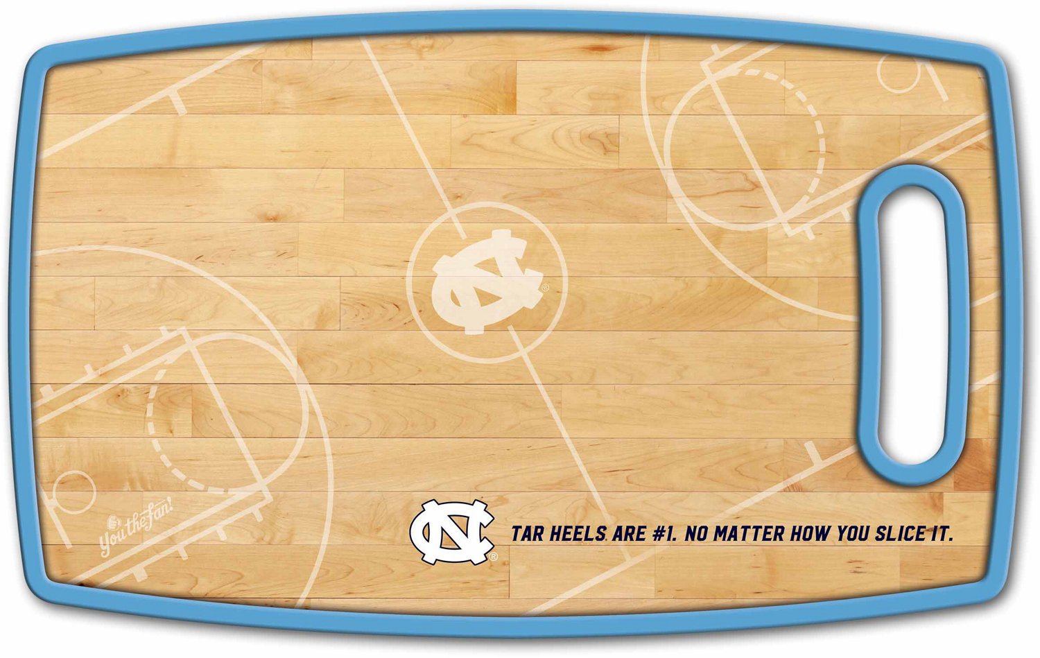 YouTheFan University Of North Carolina Retro Series Cutting Board