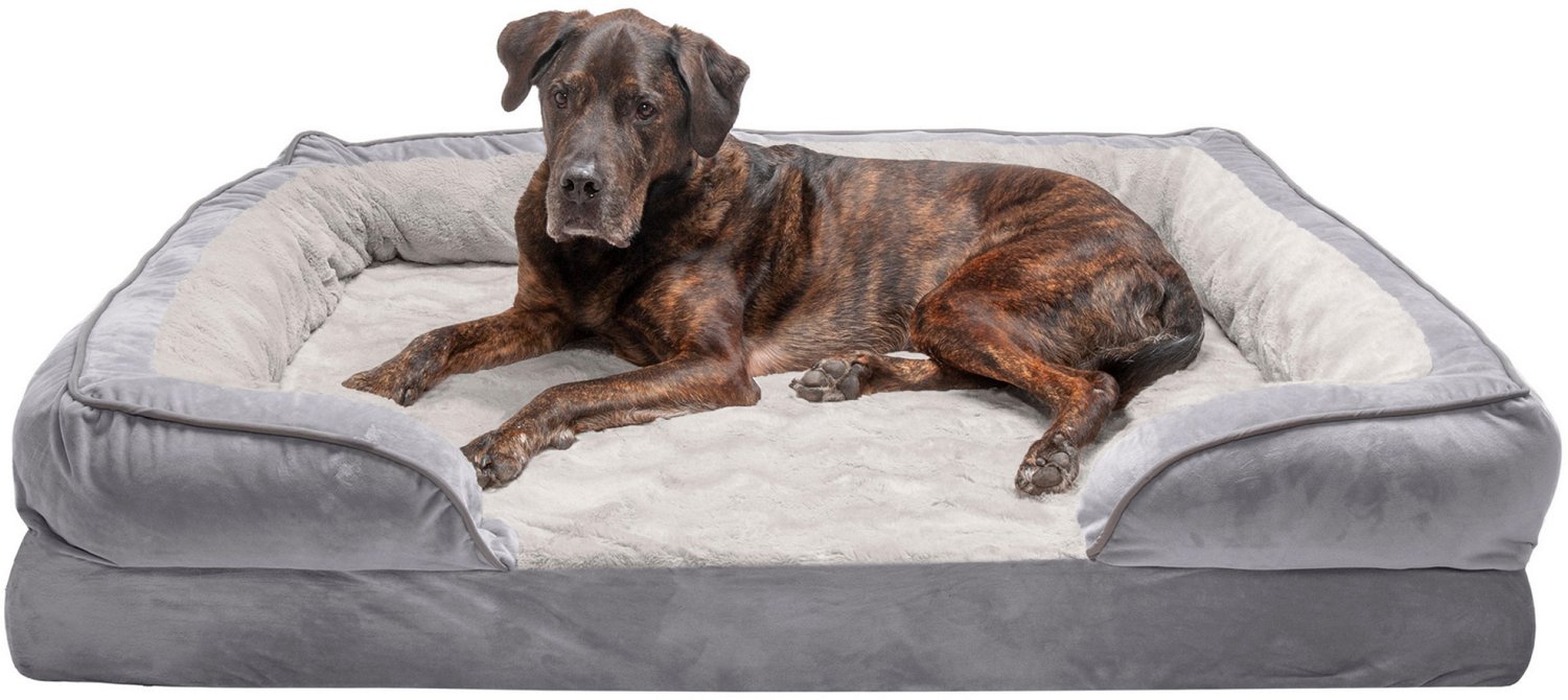 FurHaven Jumbo Plus Velvet Waves Pet Dog Bed                                                                                     - view number 2