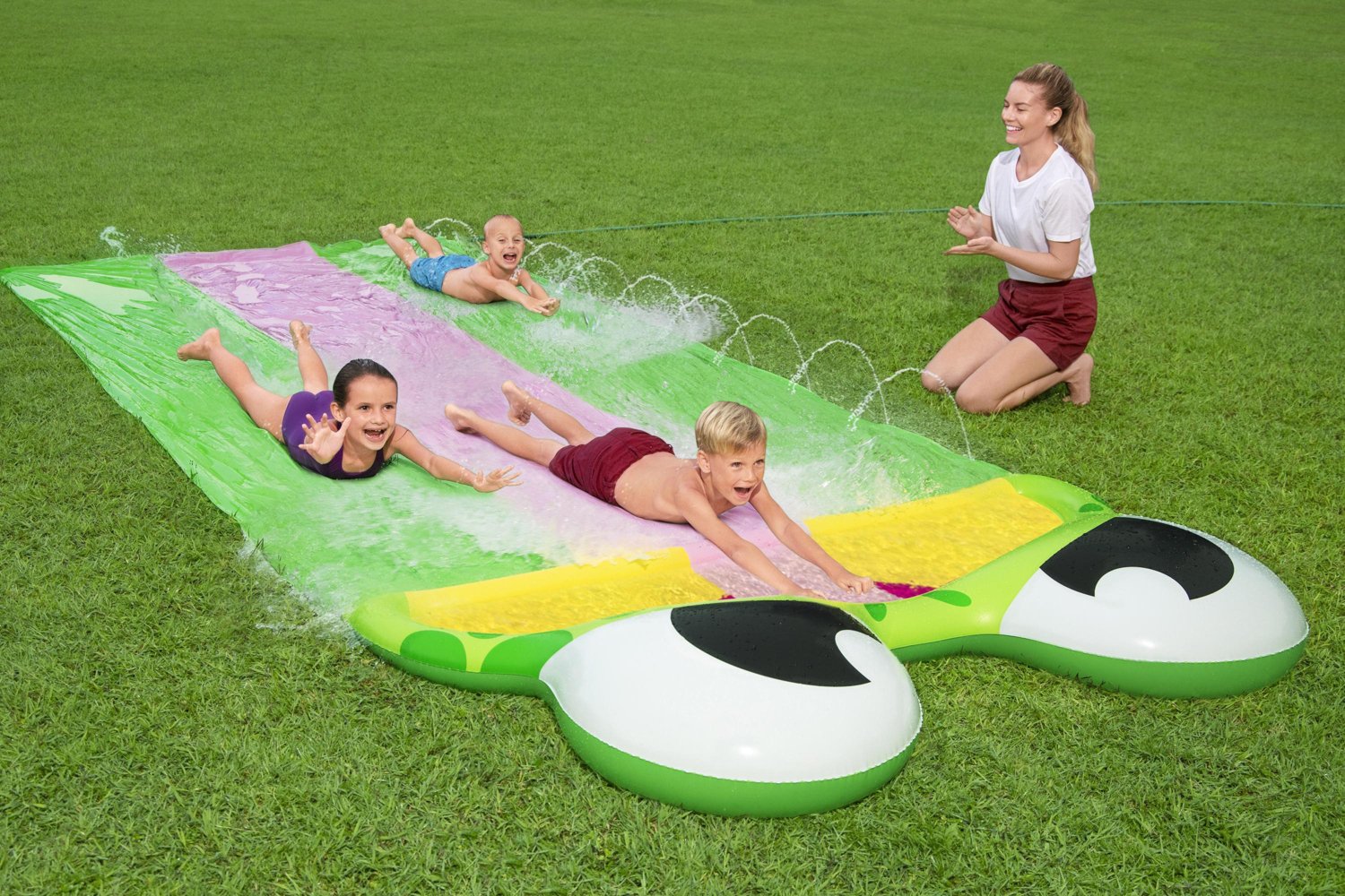 H2OGO! Friendly Frog Water Slide Academy