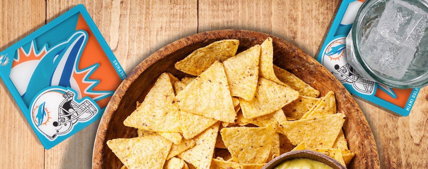 YouTheFan Miami Dolphins 3D Series Coasters 2-Pack                                                                               - view number 2