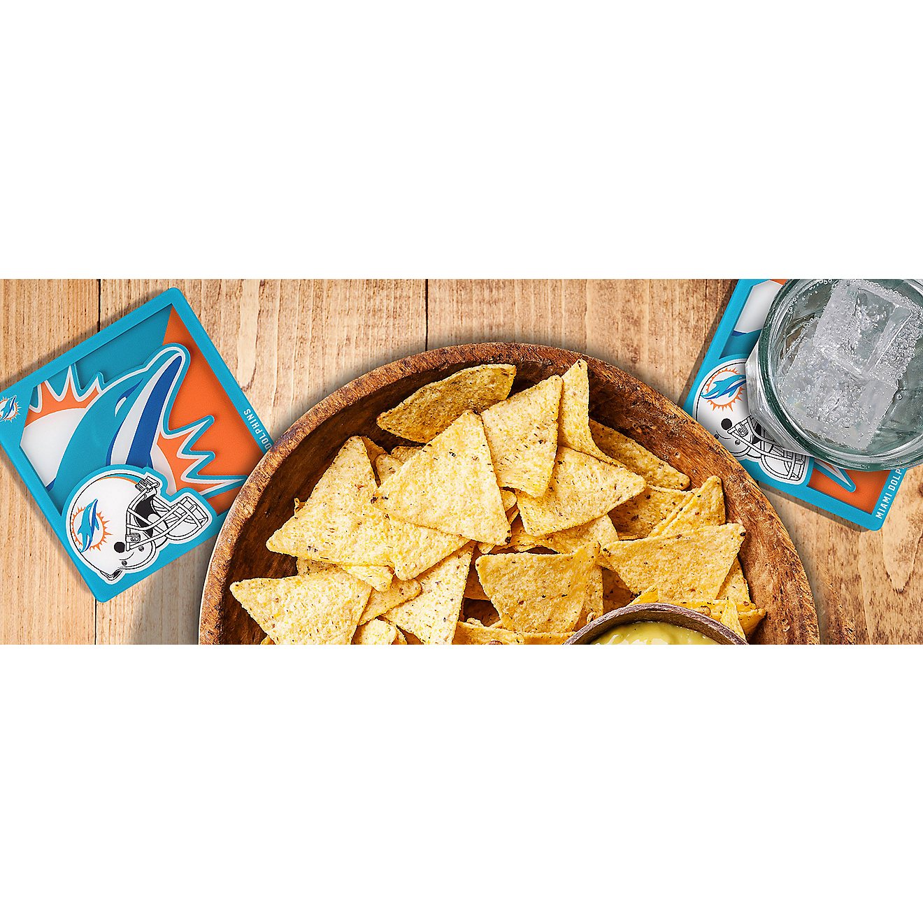 YouTheFan Miami Dolphins 3D Series Coasters 2-Pack                                                                               - view number 2