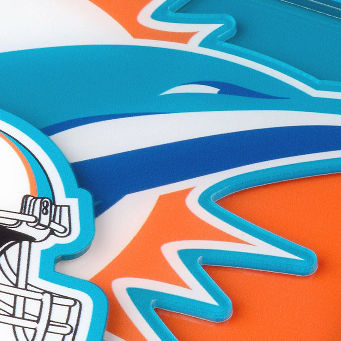 YouTheFan Miami Dolphins 3D Series Coasters 2-Pack                                                                               - view number 3