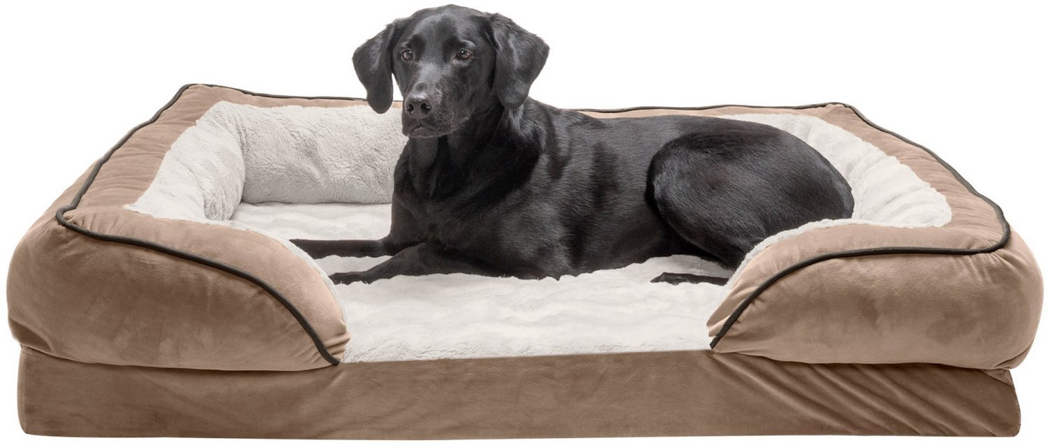 Furhaven jumbo dog bed best sale