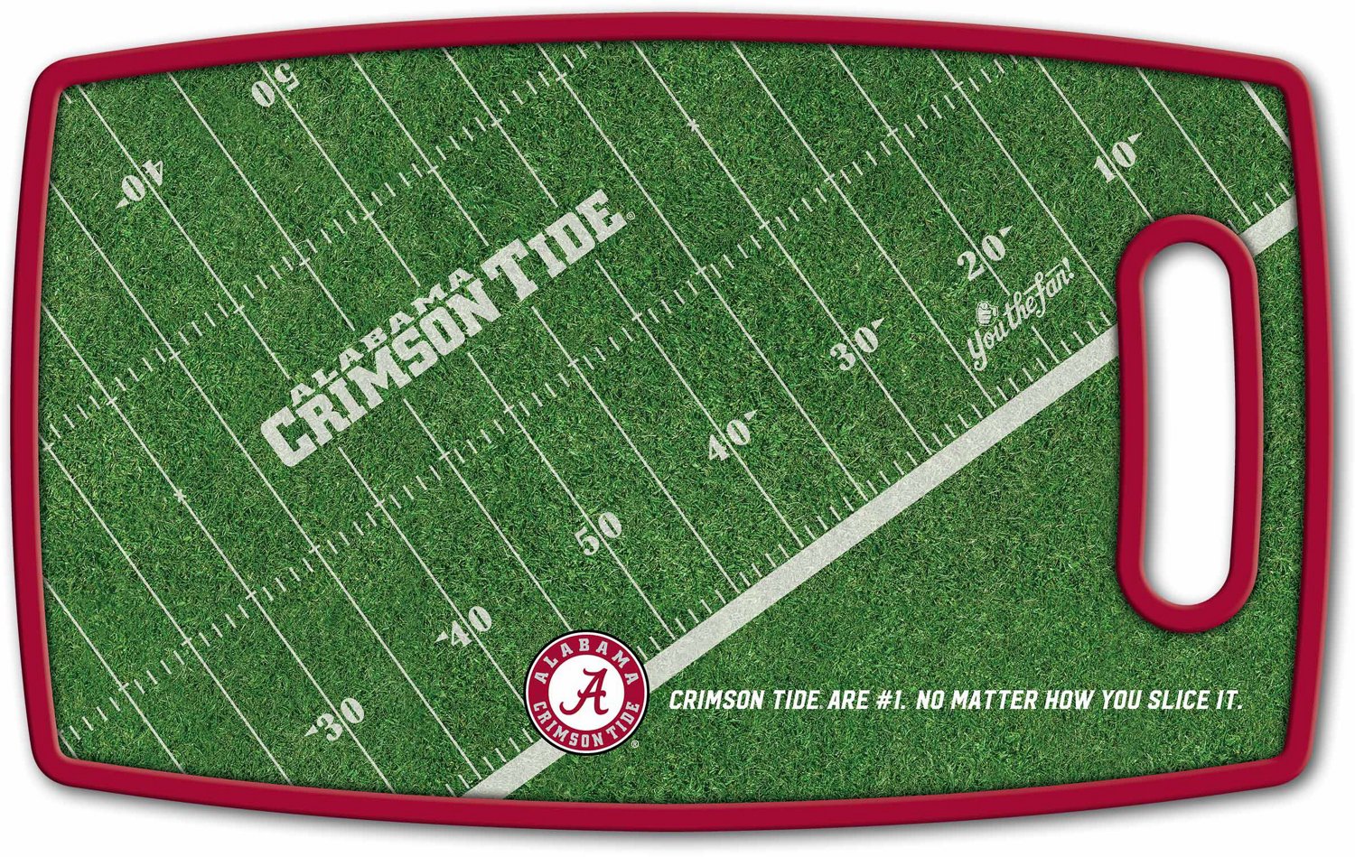 YouTheFan University Of Alabama Retro Series Cutting Board