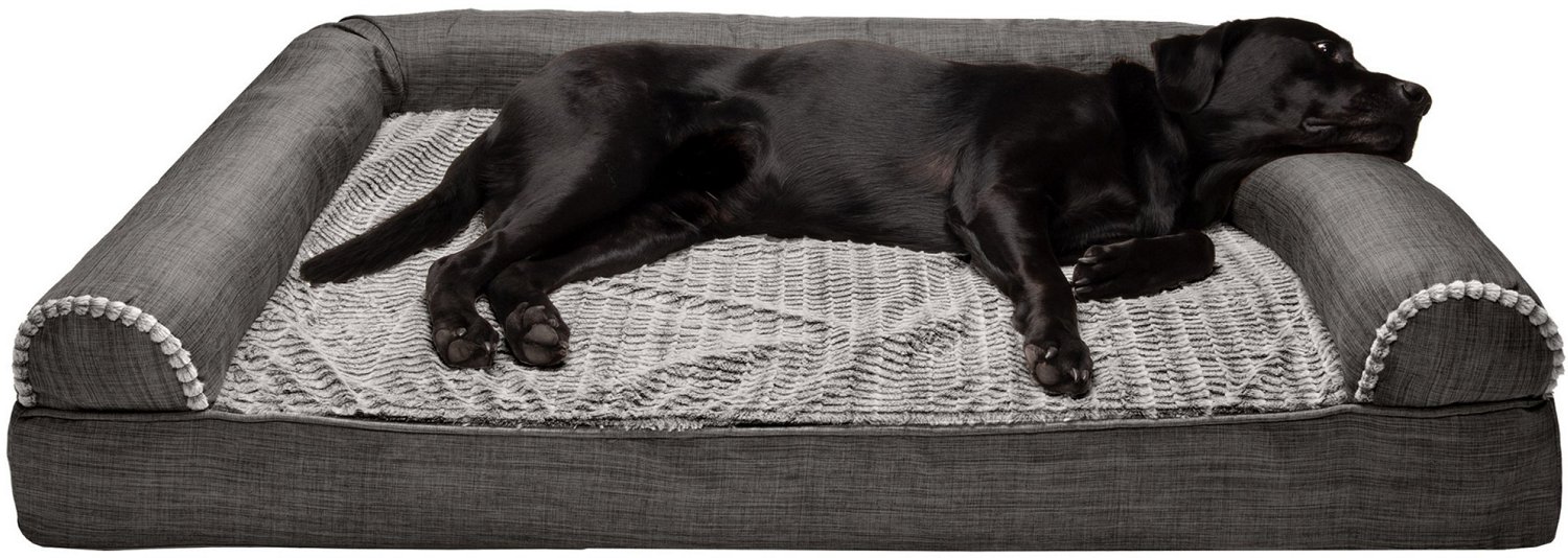 FurHaven Jumbo Plus Luxe Fur Pet Dog Bed  - view number 2