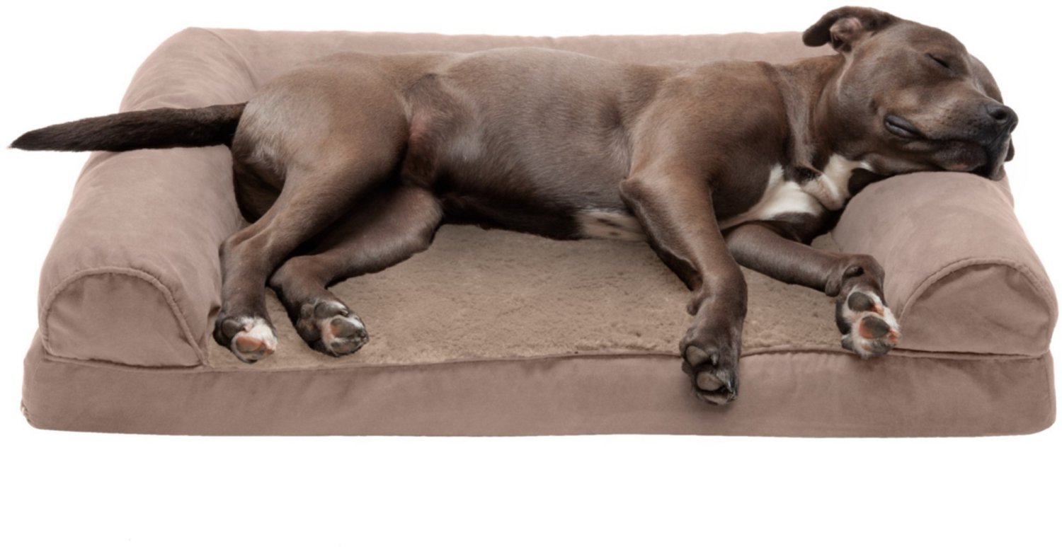 FurHaven Orthopedic Ultra Plush Large Sofa Pet Bed - view number 2
