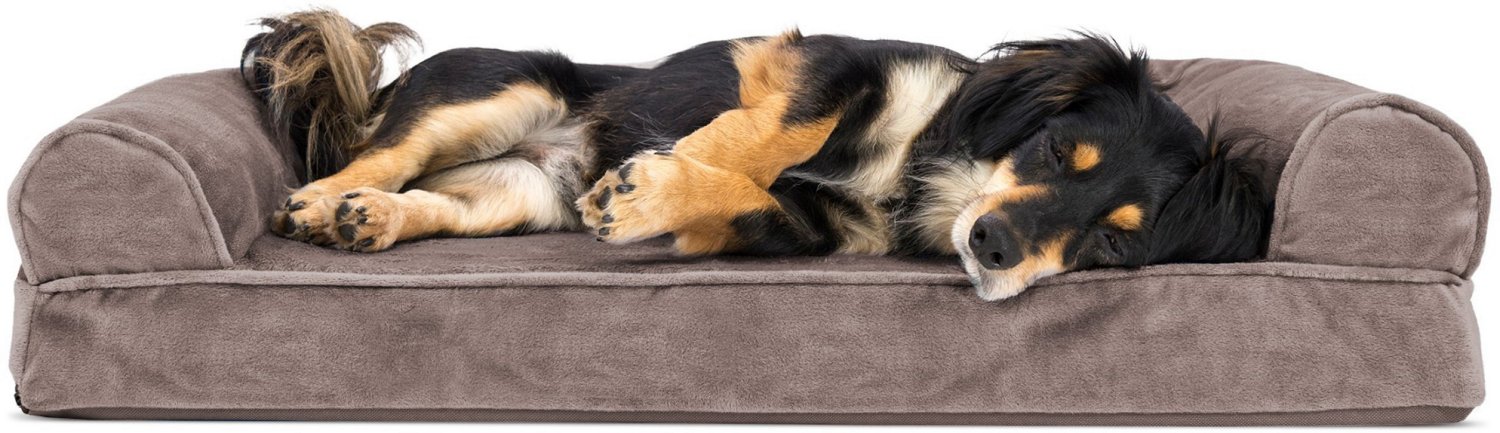 FurHaven Orthopedic Velvet Medium Sofa Pet Bed                                                                                   - view number 2