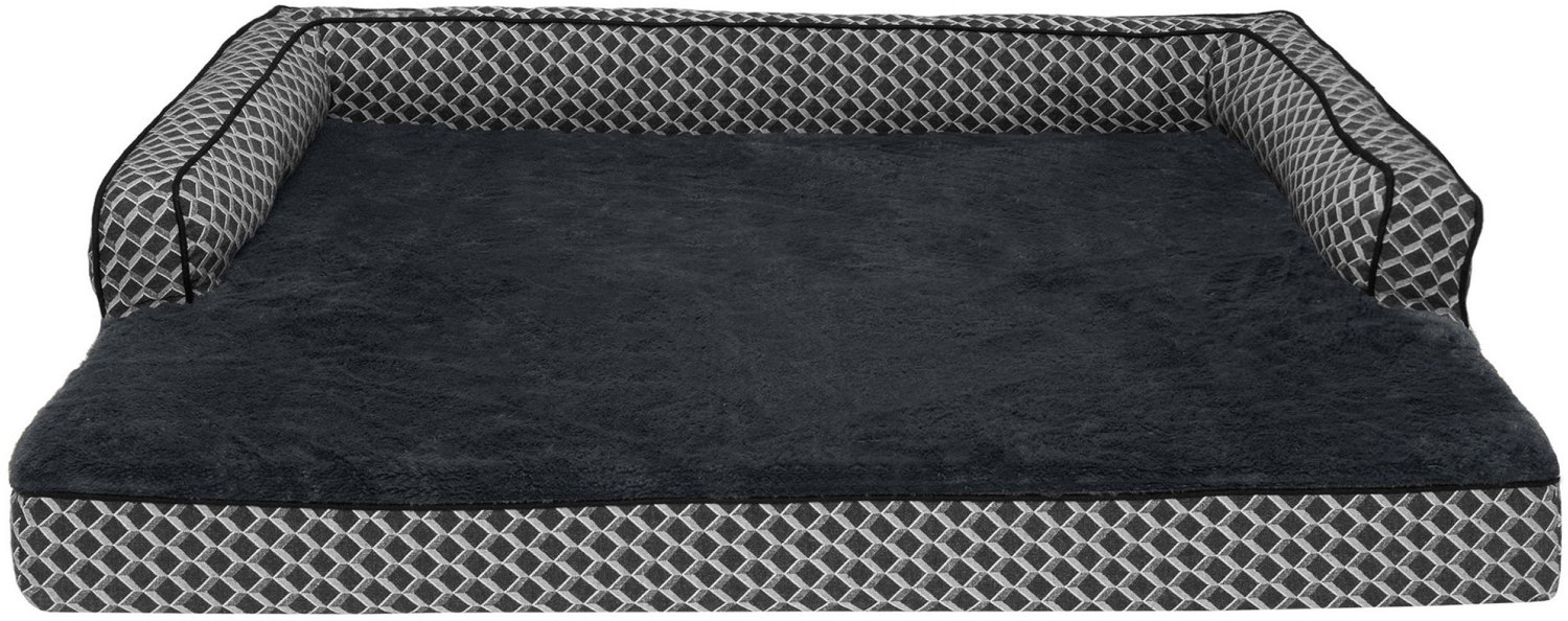 FurHaven Plush Decor Comfy Couch Orthopedic Jumbo Sofa Pet Bed - view number 1