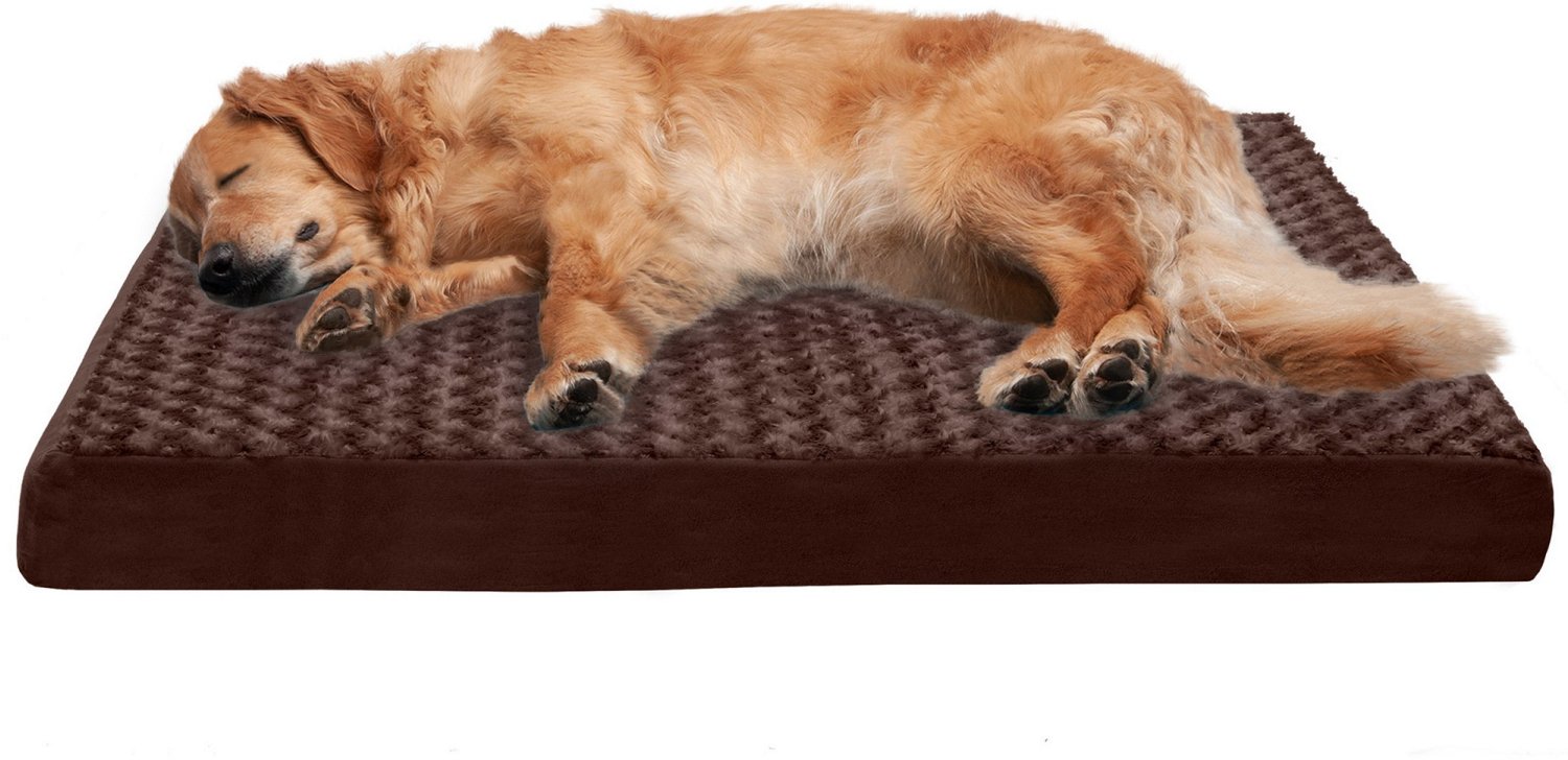 FurHaven Deluxe Ultra Plush Orthopedic Jumbo Mattress Pet Bed - view number 2