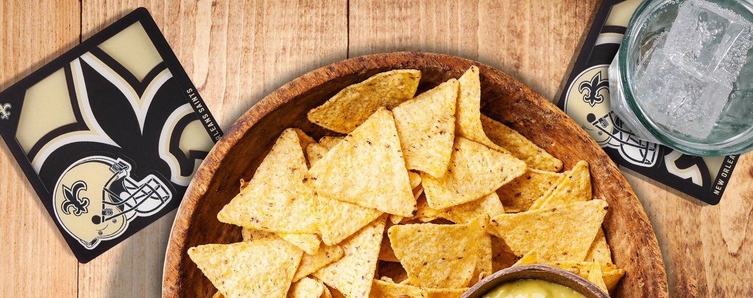 YouTheFan New Orleans Saints 3D Series Coasters 2-Pack                                                                           - view number 2