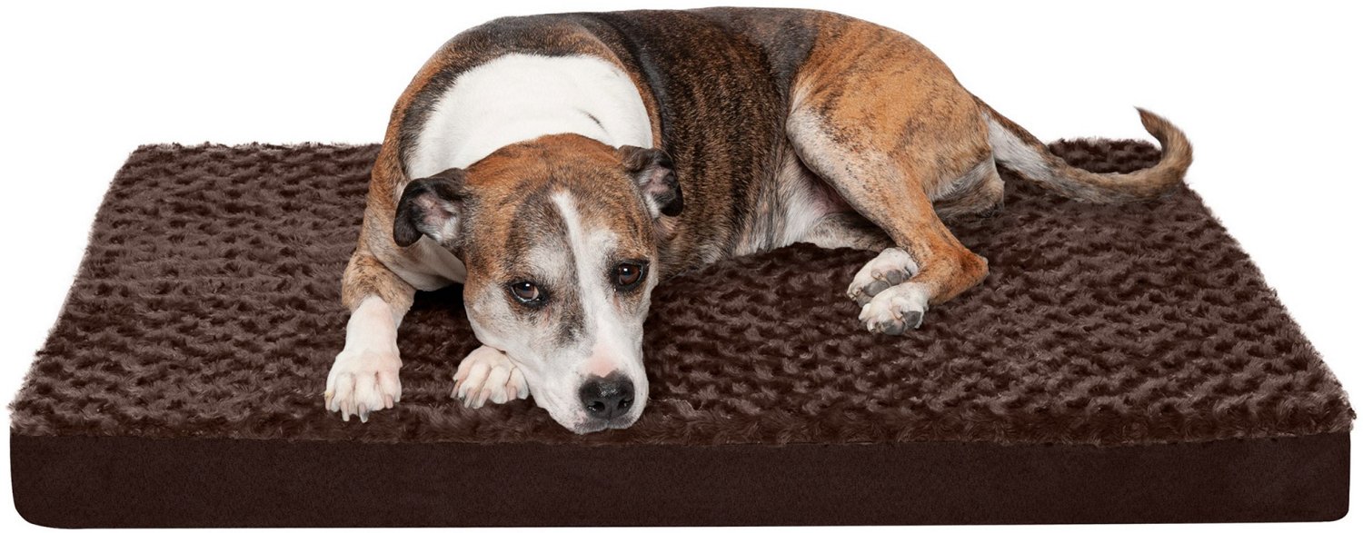 FurHaven Deluxe Ultra Plush Orthopedic Large Mattress Pet Bed - view number 2