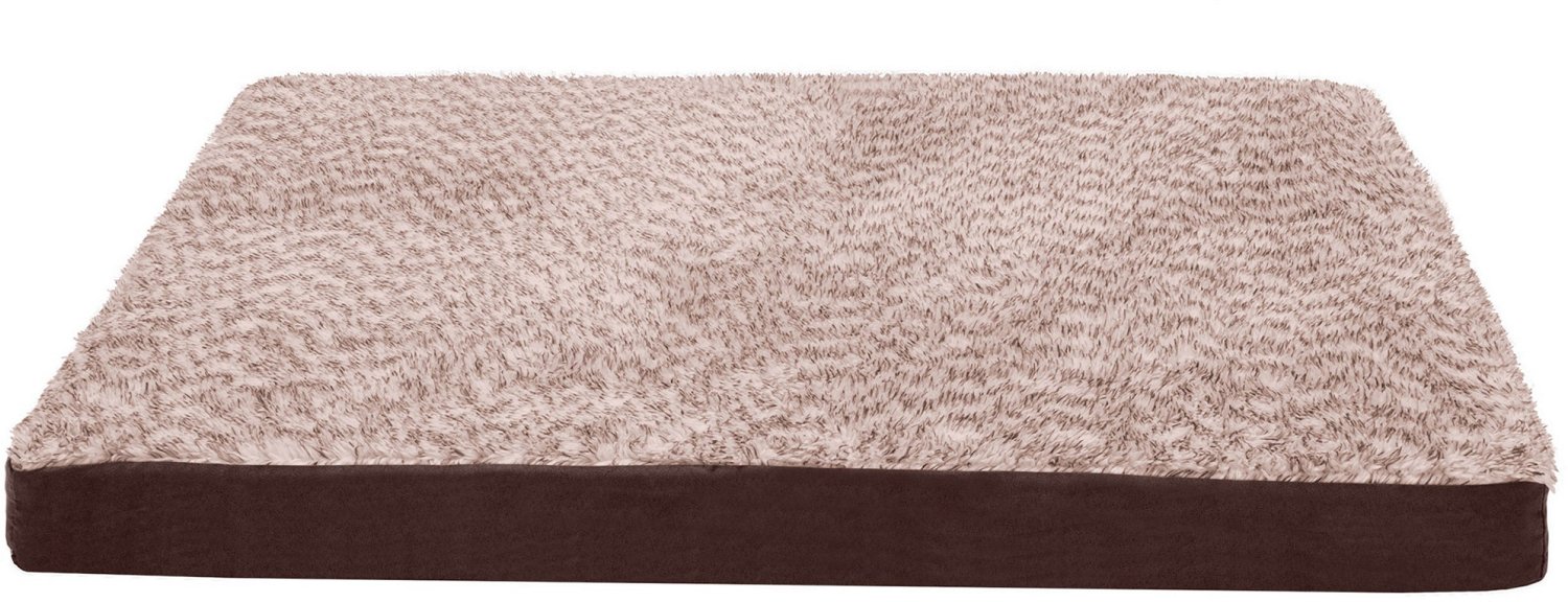 FurHaven Deluxe 2-Tone Large Orthopedic Pet Bed