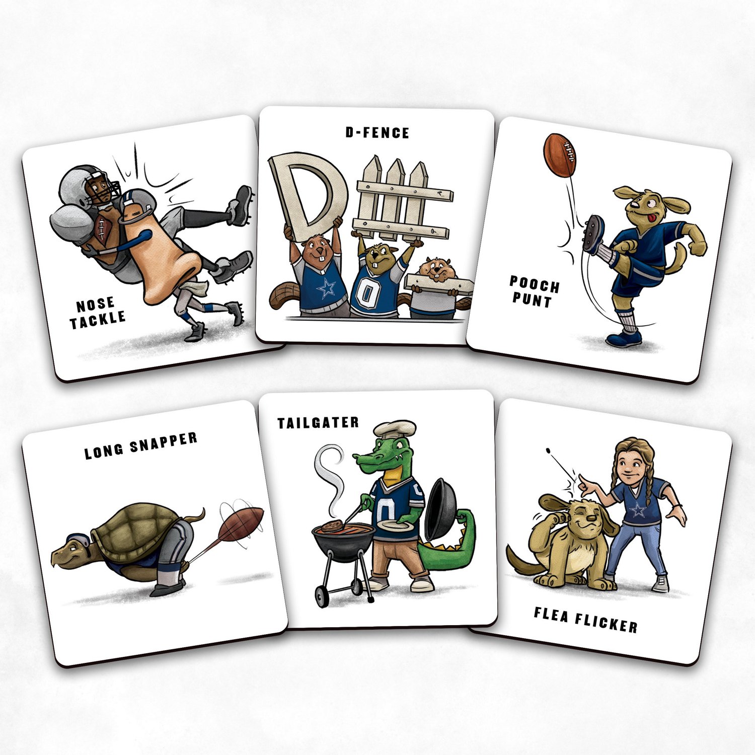 YouTheFan Dallas Cowboys Memory Match Game                                                                                       - view number 3