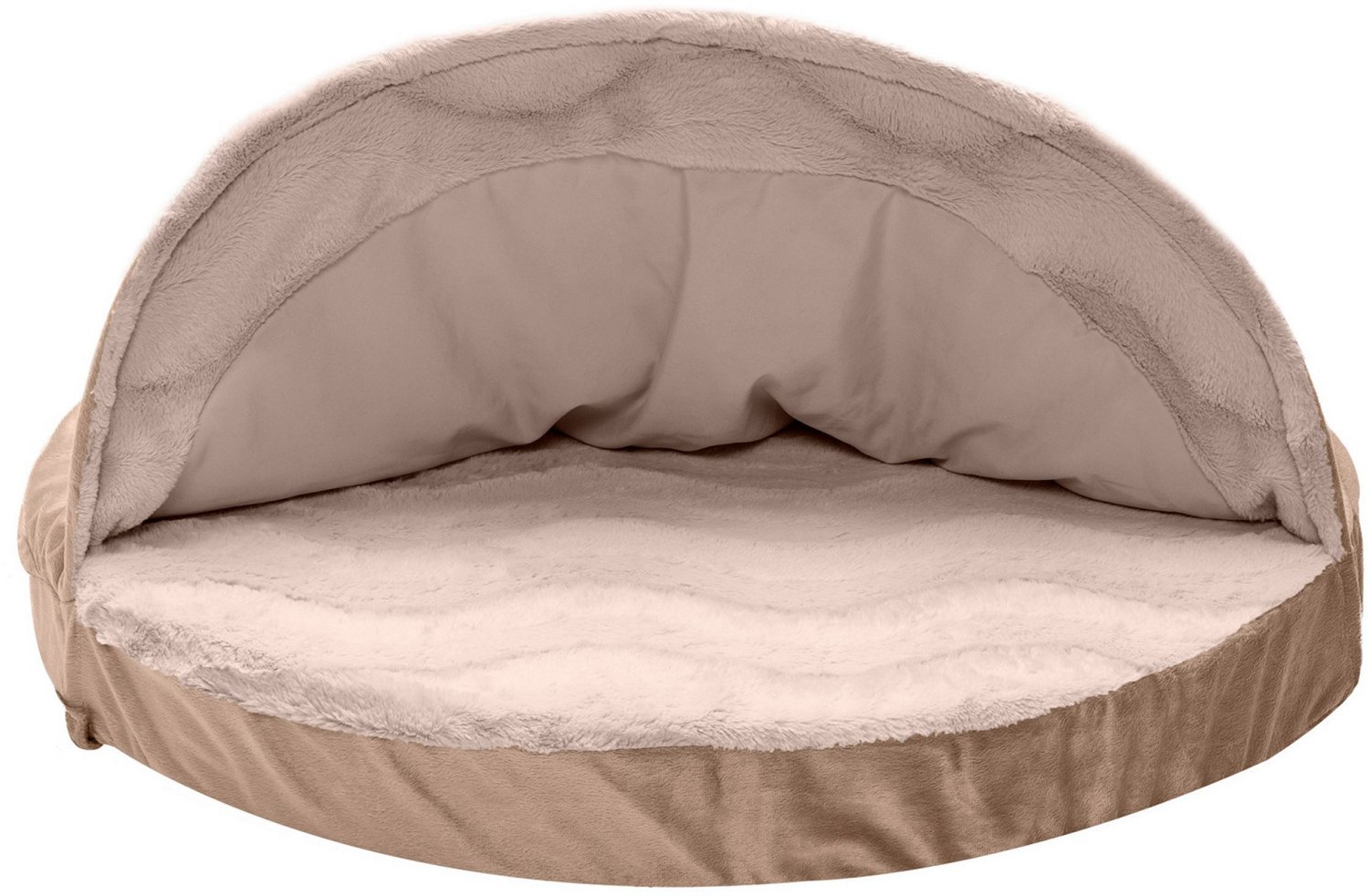 FurHaven Snuggery Wave Fur Large Orthopedic Pet Bed                                                                              - view number 1