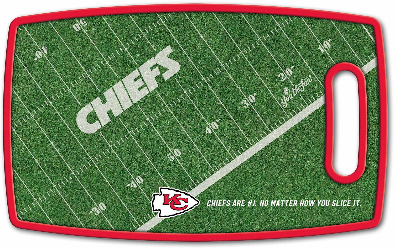 YouTheFan Kansas City Chiefs Retro Series Cutting Board