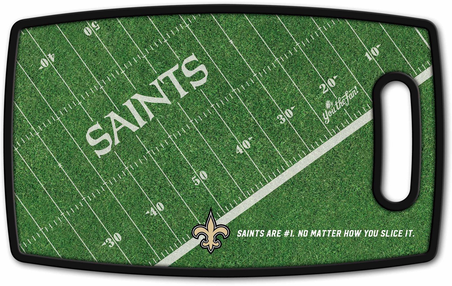 YouTheFan New Orleans Saints Retro Series Cutting Board                                                                          - view number 3