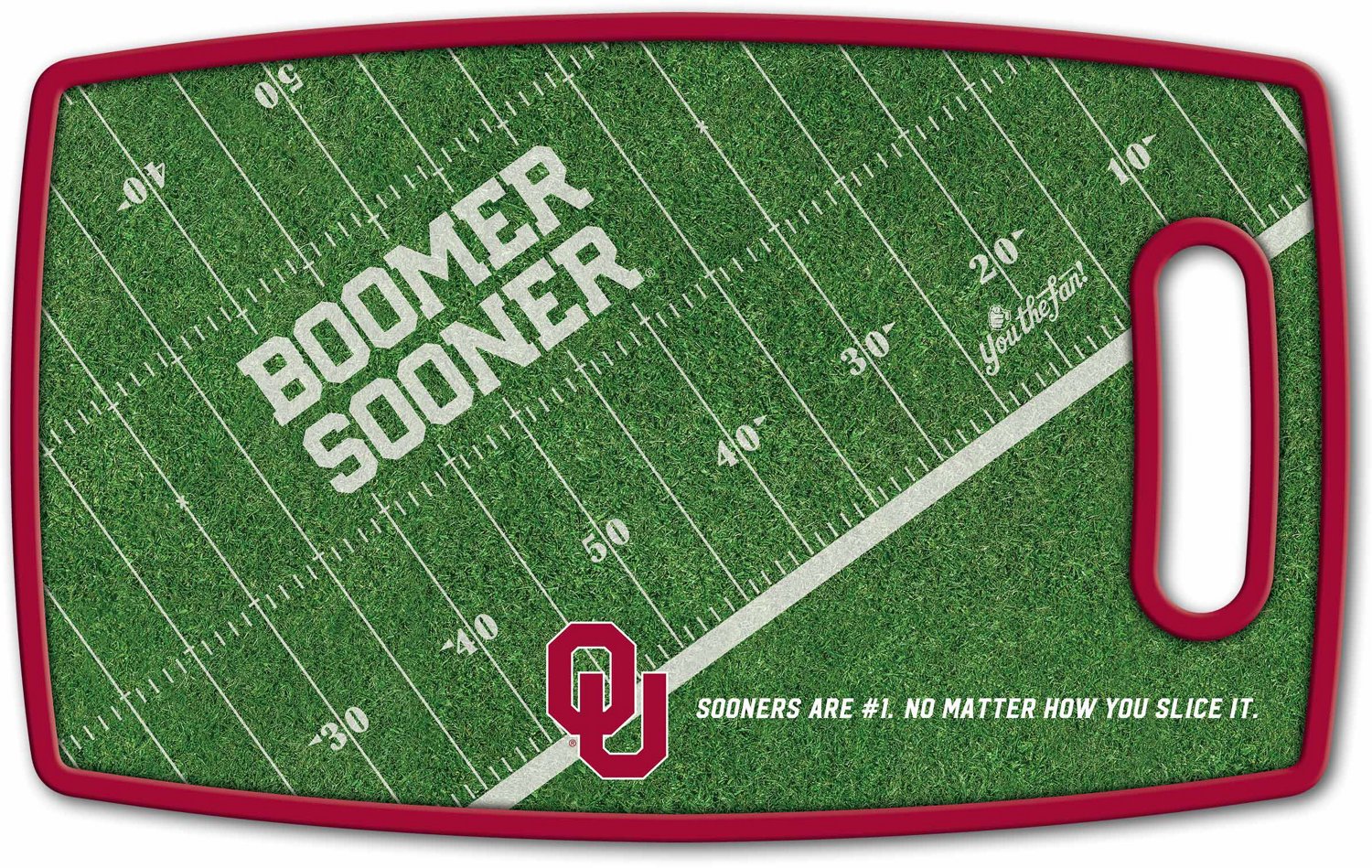 YouTheFan University Of Oklahoma Retro Series Cutting Board - view number 3