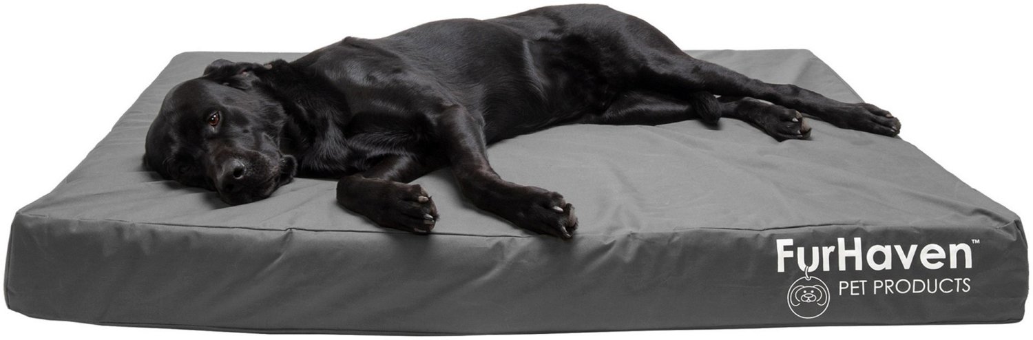 FurHaven Jumbo Plus Indoor/Outdoor Oxford Pet Dog Bed  - view number 2