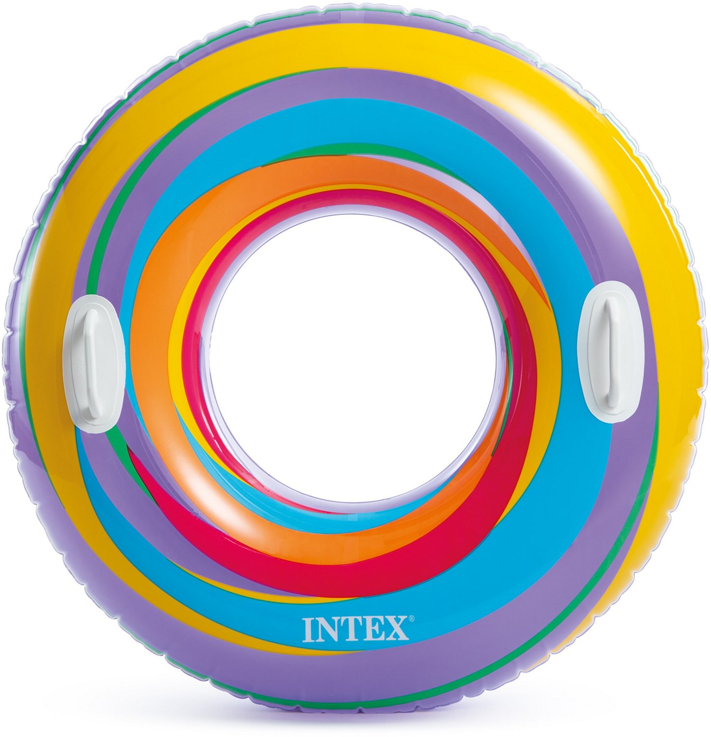 INTEX Swirly Whirly Inflatable Tube Academy