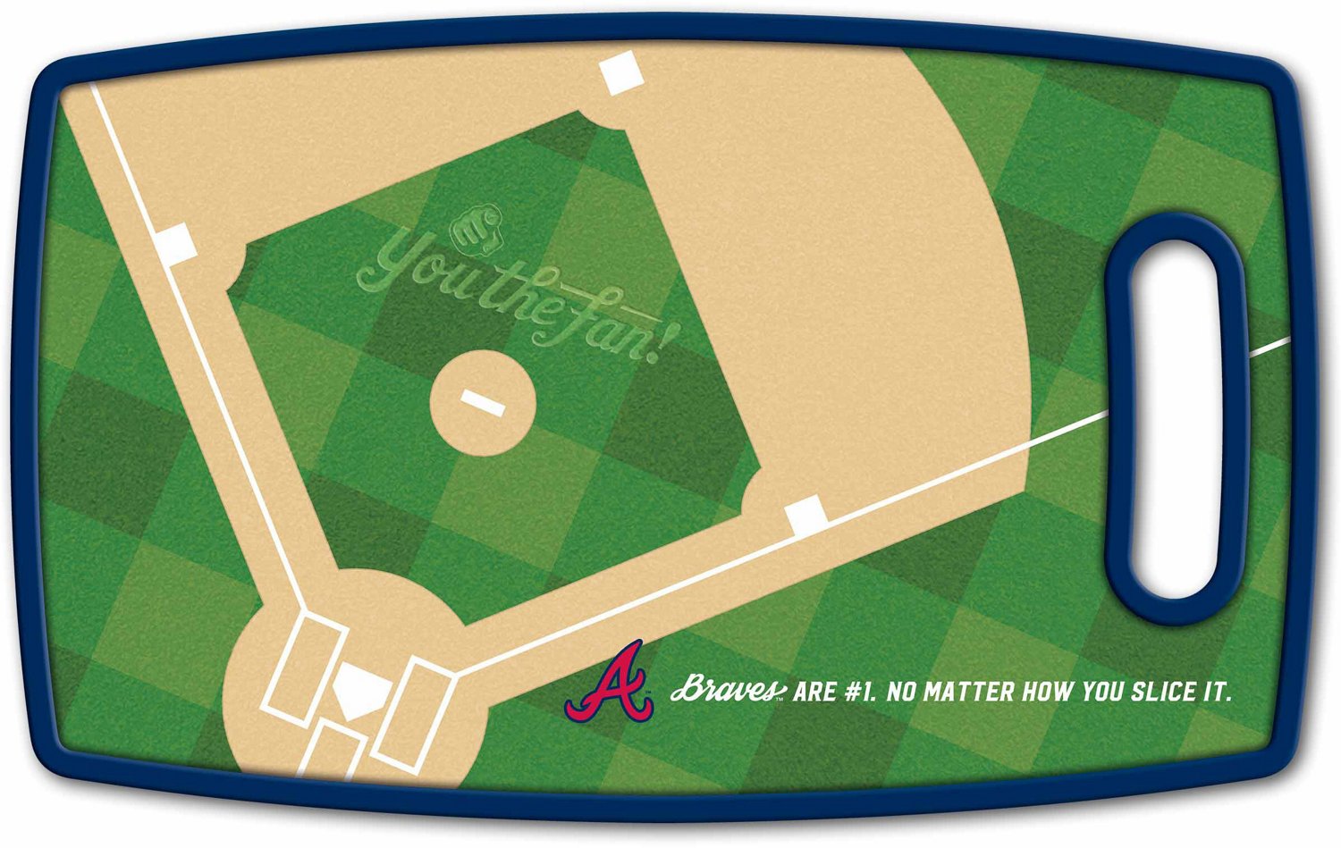 YouTheFan Atlanta Braves Retro Series Cutting Board