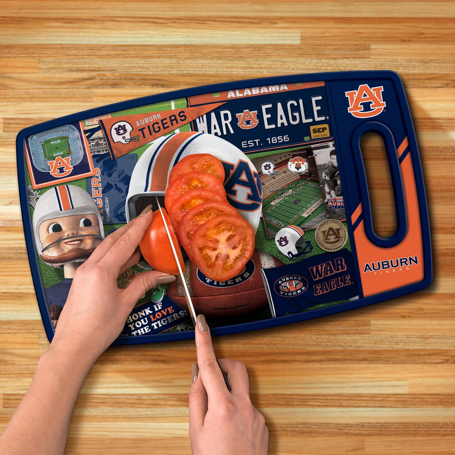 YouTheFan Auburn University Retro Series Cutting Board