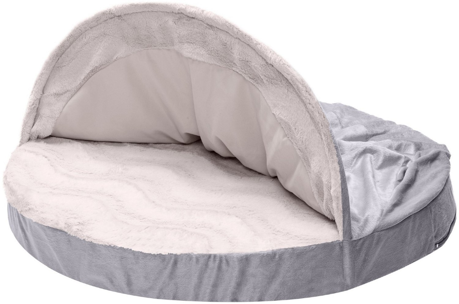 FurHaven Snuggery Wave Fur Medium Orthopedic Pet Bed - view number 2