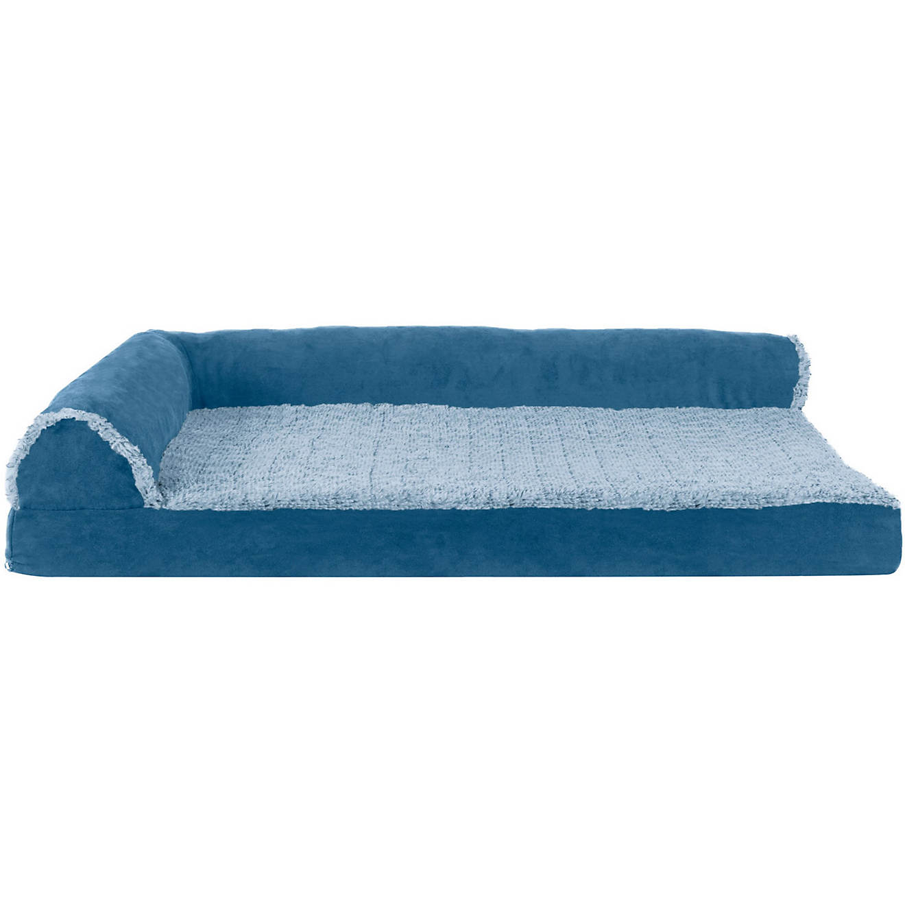FurHaven Deluxe Suede Chaise Lounge Large Dog Bed                                                                                - view number 1