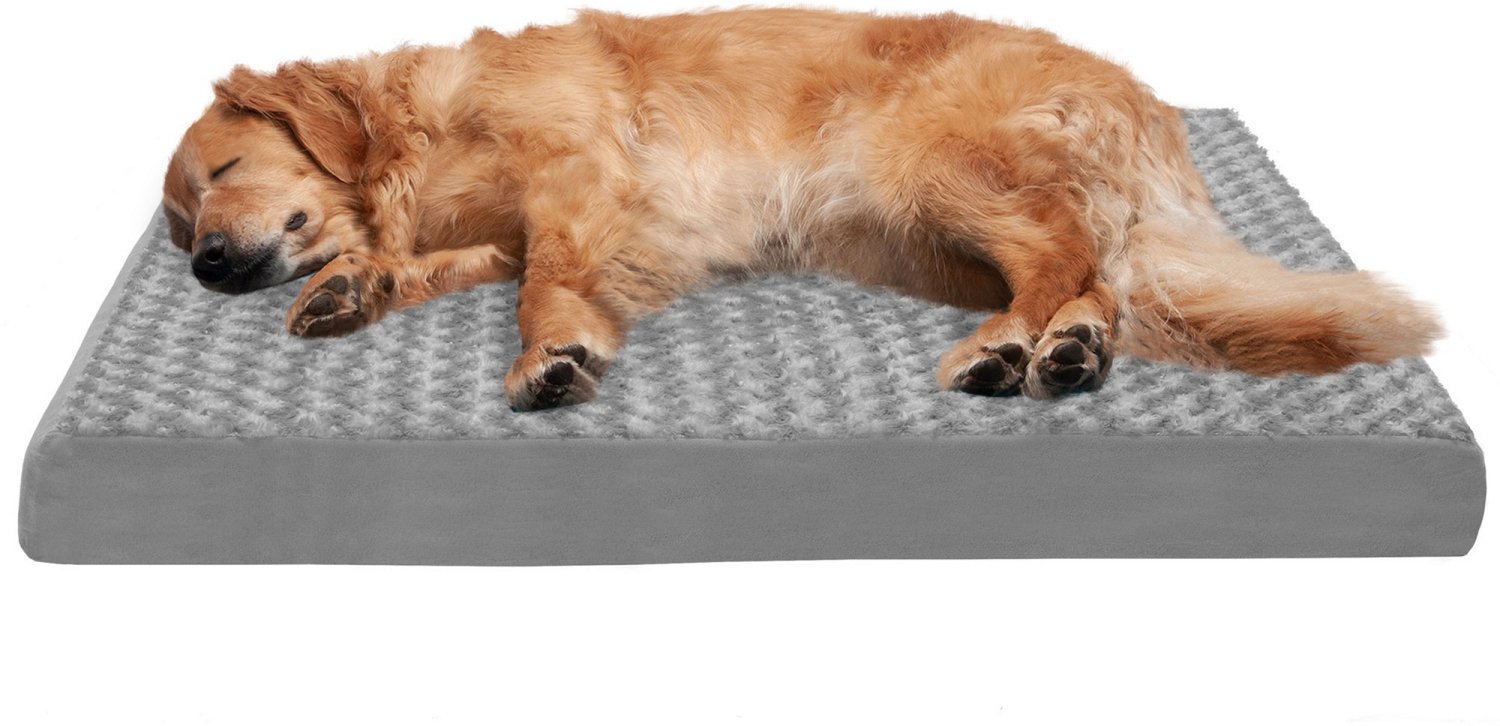 FurHaven Deluxe Ultra Plush Orthopedic Jumbo Mattress Pet Bed - view number 2