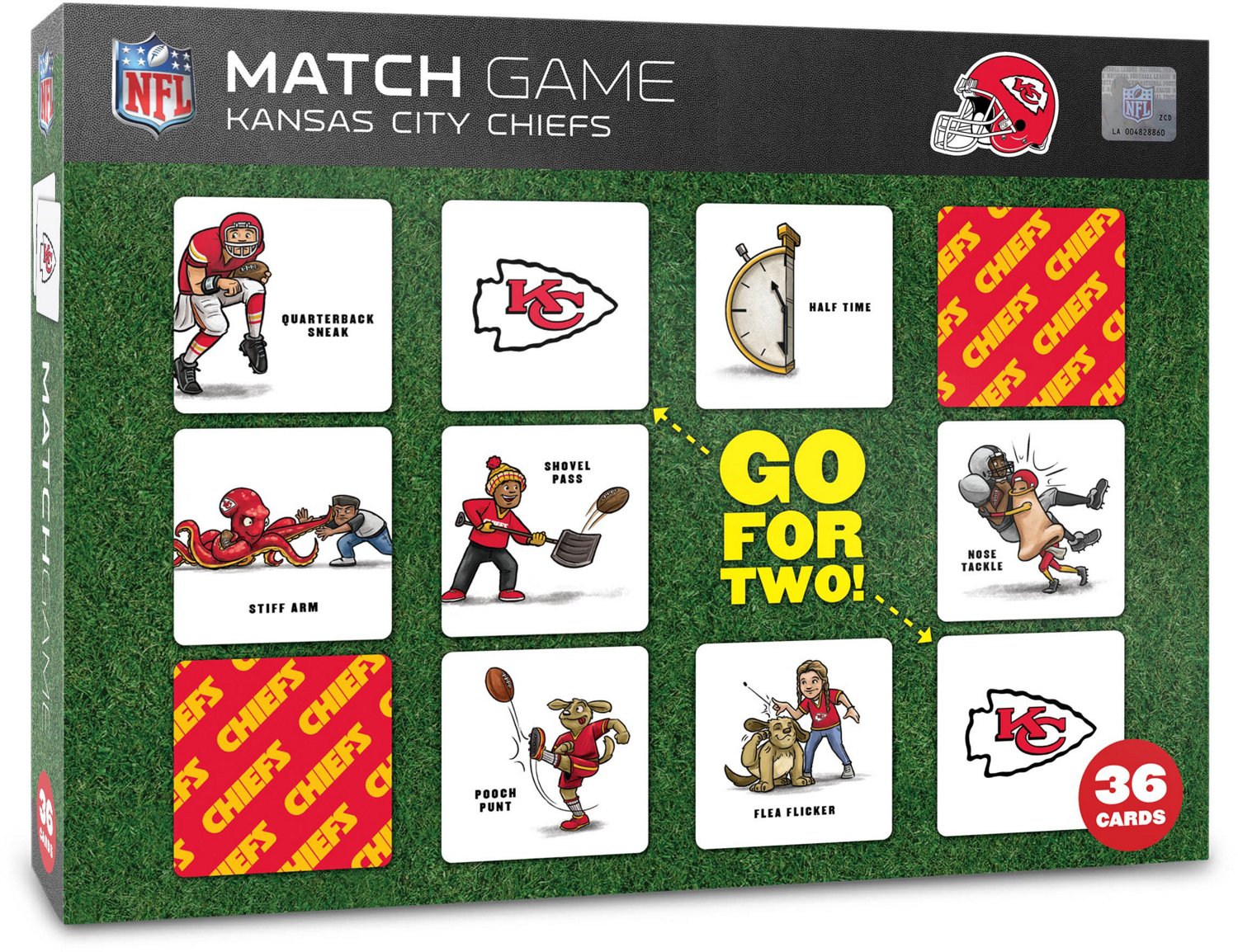 YouTheFan Kansas City Chiefs Memory Match Game