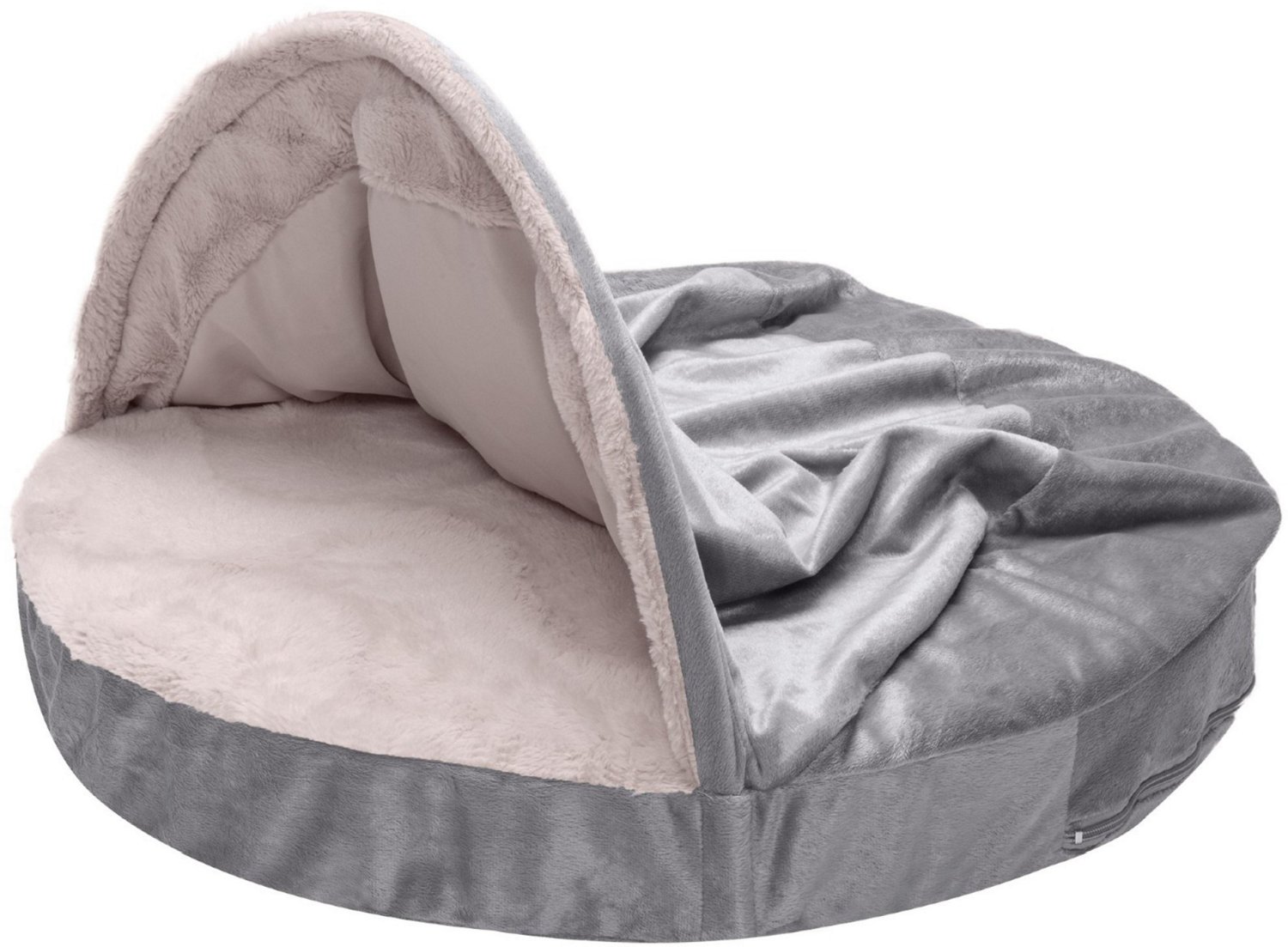 FurHaven Snuggery Wave Fur Large Orthopedic Pet Bed                                                                              - view number 2