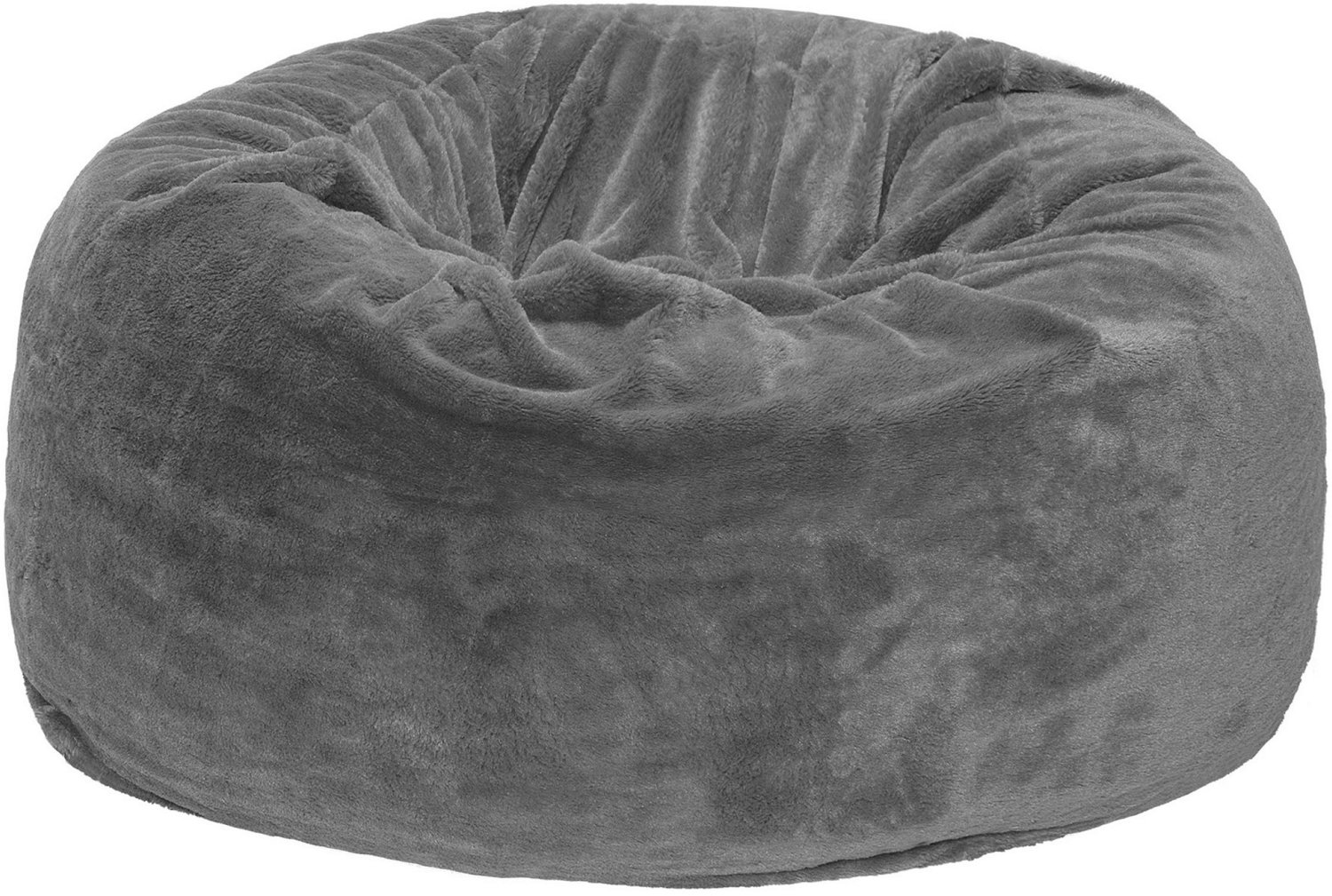 FurHaven Pet Round Plush Ball Dog Bed Shell