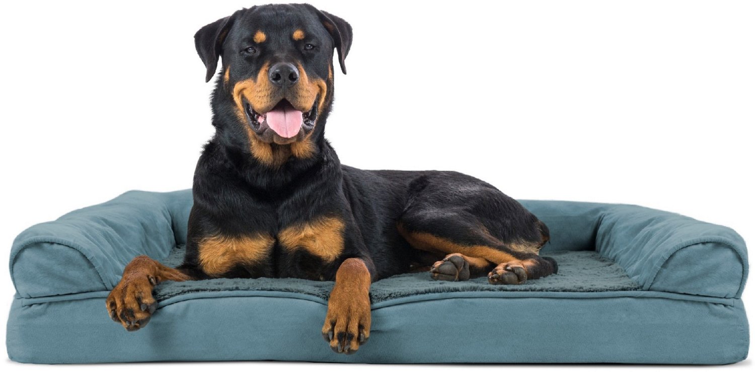 FurHaven Orthopedic Ultra Plush Jumbo Sofa Pet Bed - view number 2