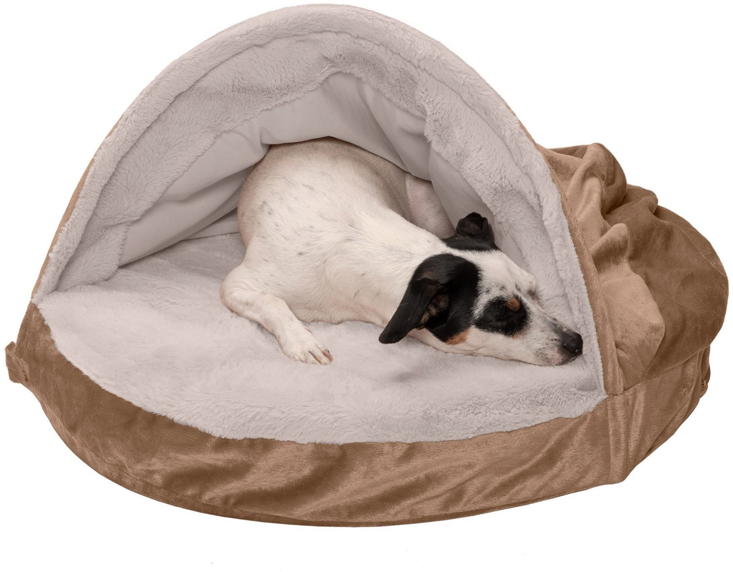 FurHaven Snuggery Wave Fur Medium Orthopedic Pet Bed - view number 3