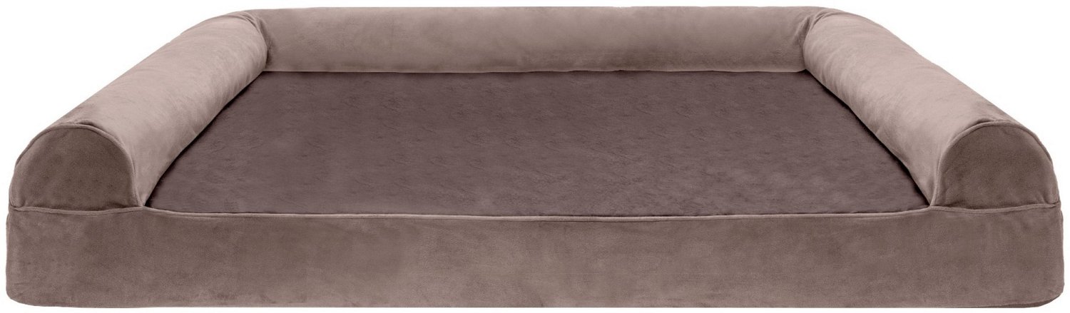 FurHaven Jumbo Plus Faux Fur Pet Dog Bed Academy