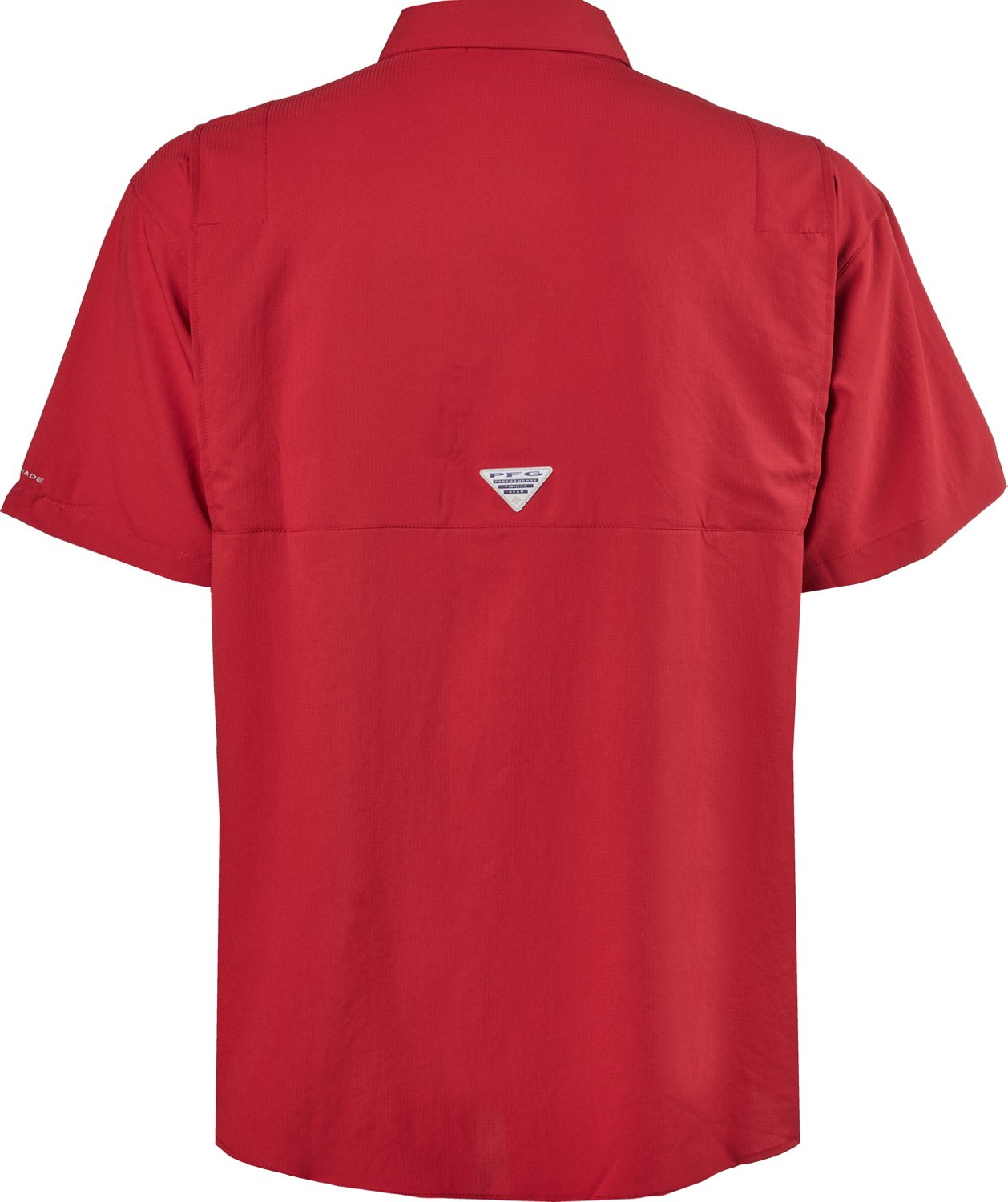 Columbia Sportswear Men’s Big and Tall University of Alabama Tamiami Button-Up Shirt                                           - view number 2