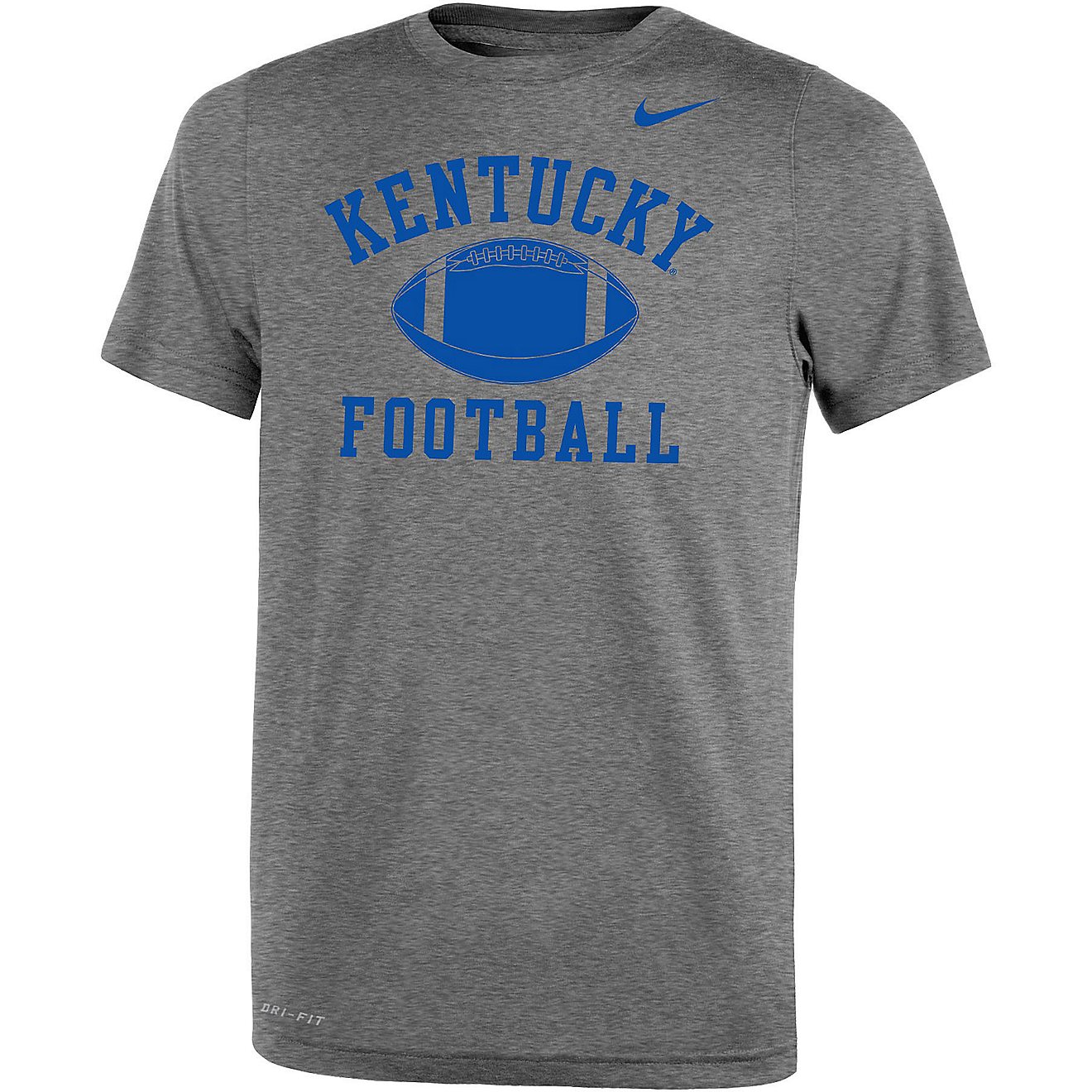 Nike Boys' University of Kentucky Dri-FIT Football Legend Short Sleeve T-shirt                                                   - view number 1