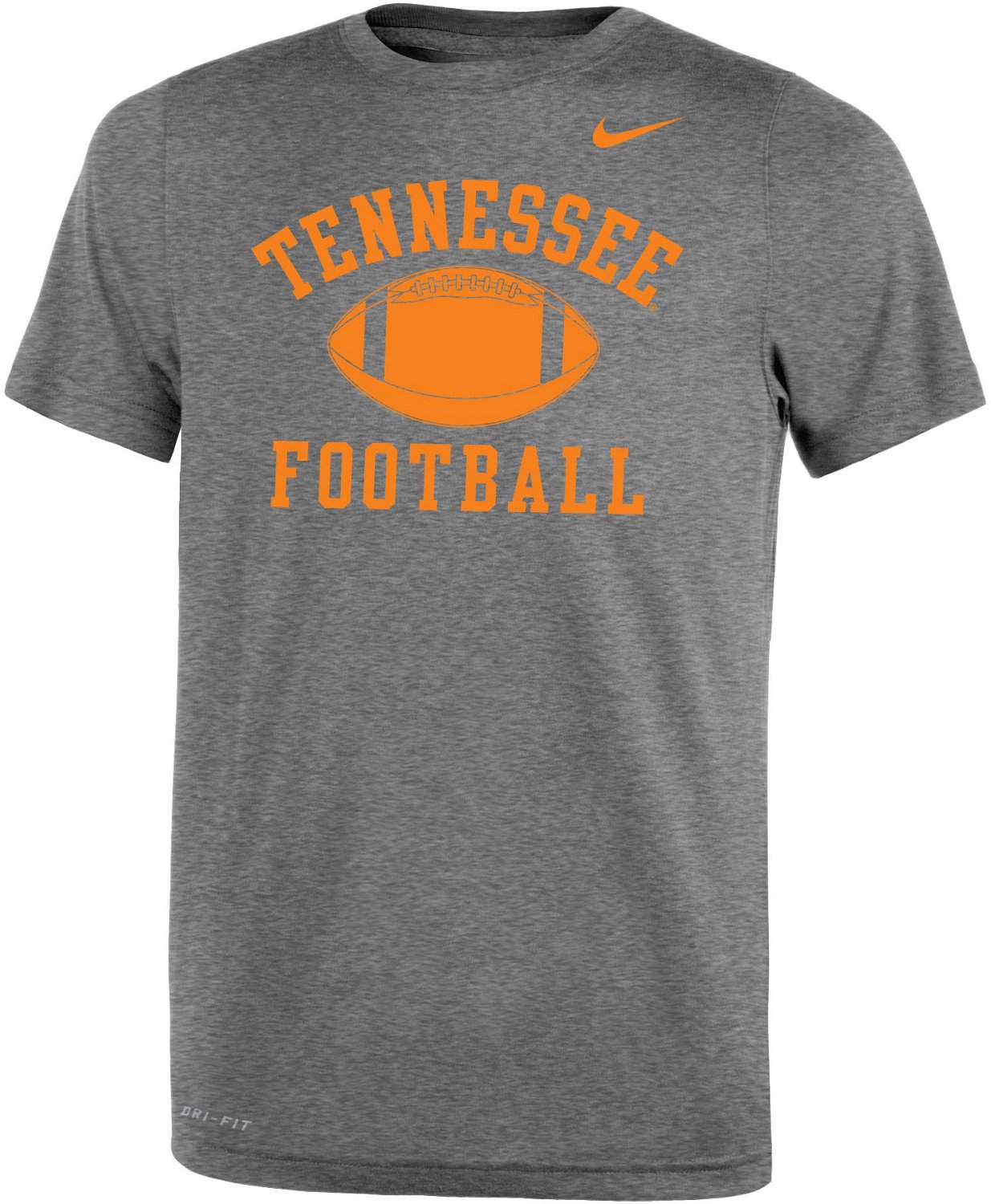 Nike Boys' University of Tennessee Dri-FIT Football Legend Short Sleeve T-shirt