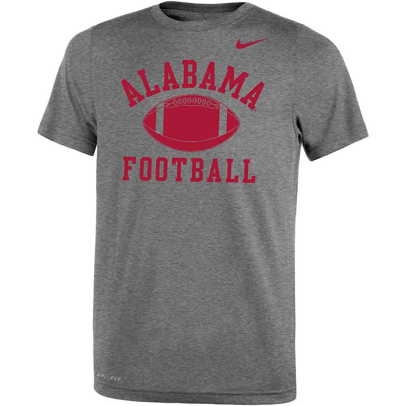Nike Boys' University of Alabama Dri-FIT Football Legend Short Sleeve T ...