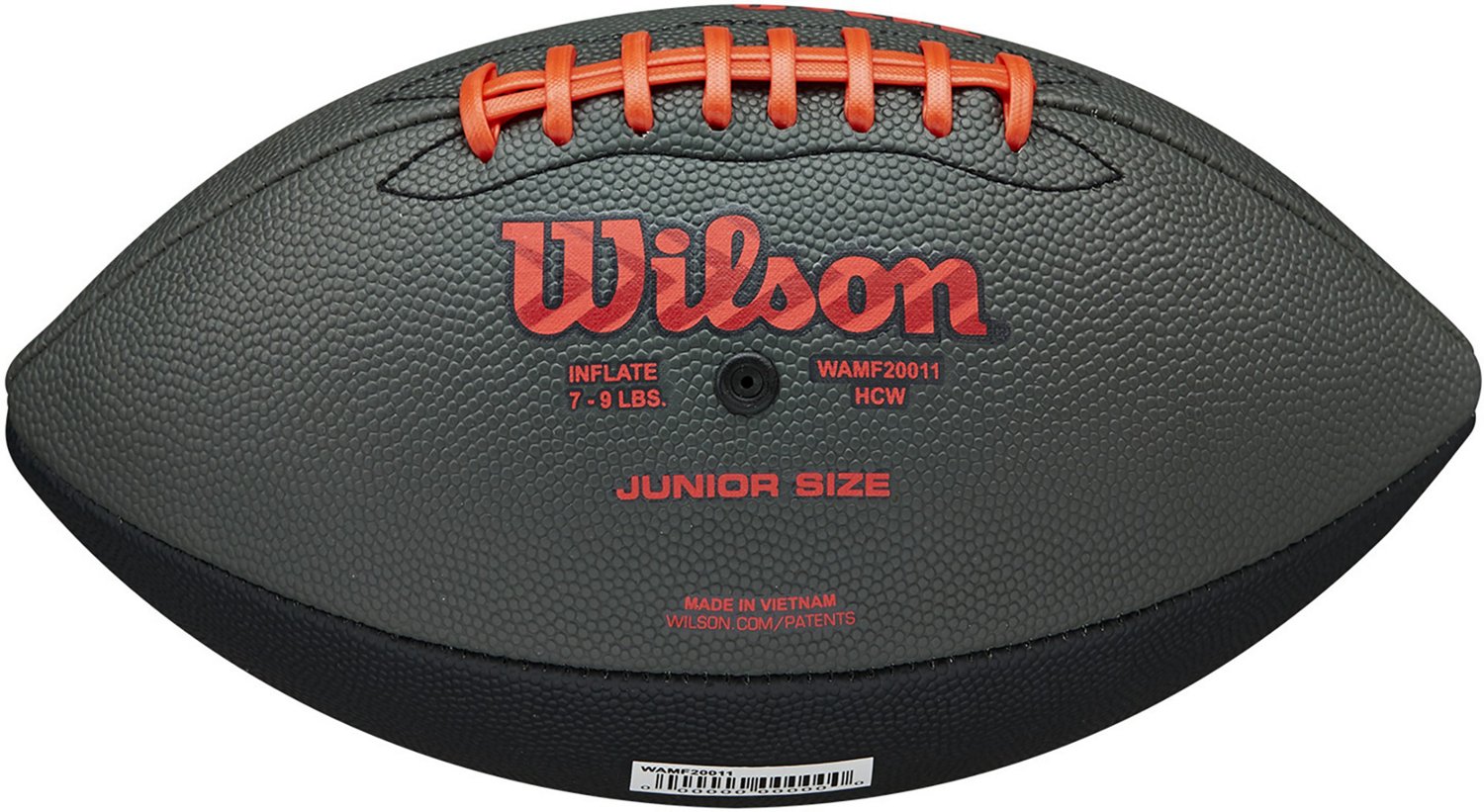 Wilson NFL Composite Leather Junior Football with Pump and Tee - New