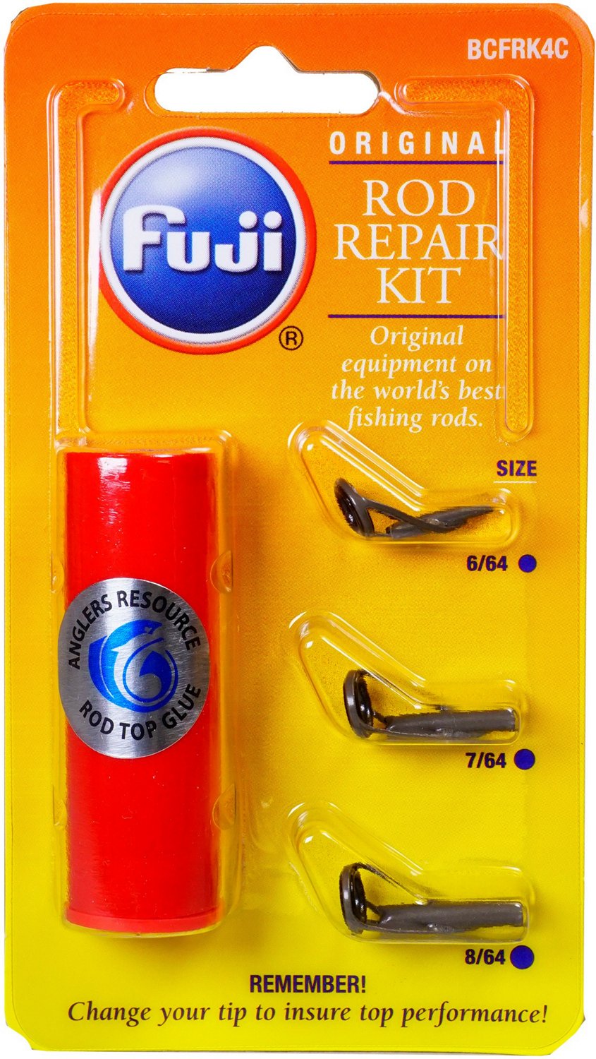 ACP FISHING Rod Tip Repair Kit Rod Repair Kit Fishing Rod Tips Stainless  Steel PACK OF 2 PC SIZE 10 X 3.5