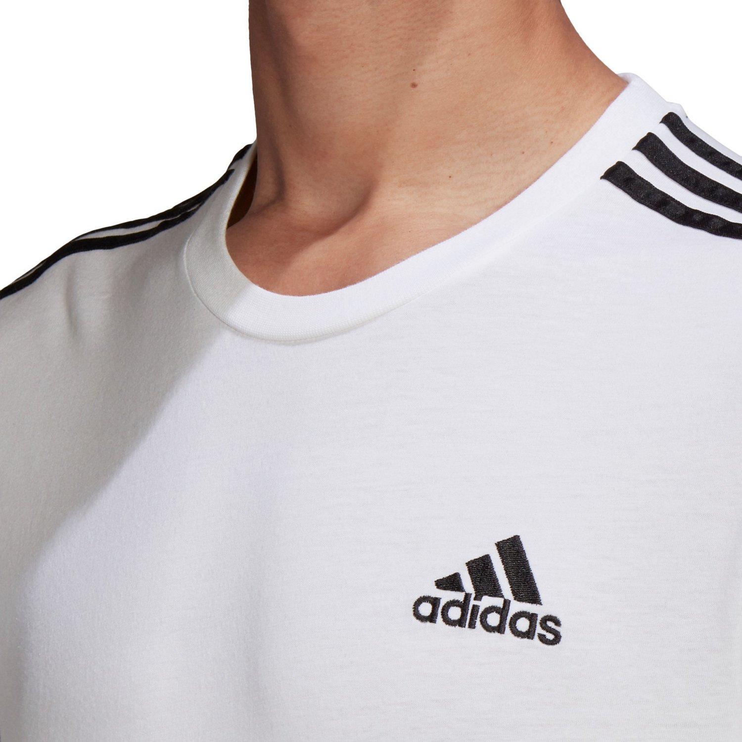 adidas Men's Essential 3-Stripes T-shirt - view number 4