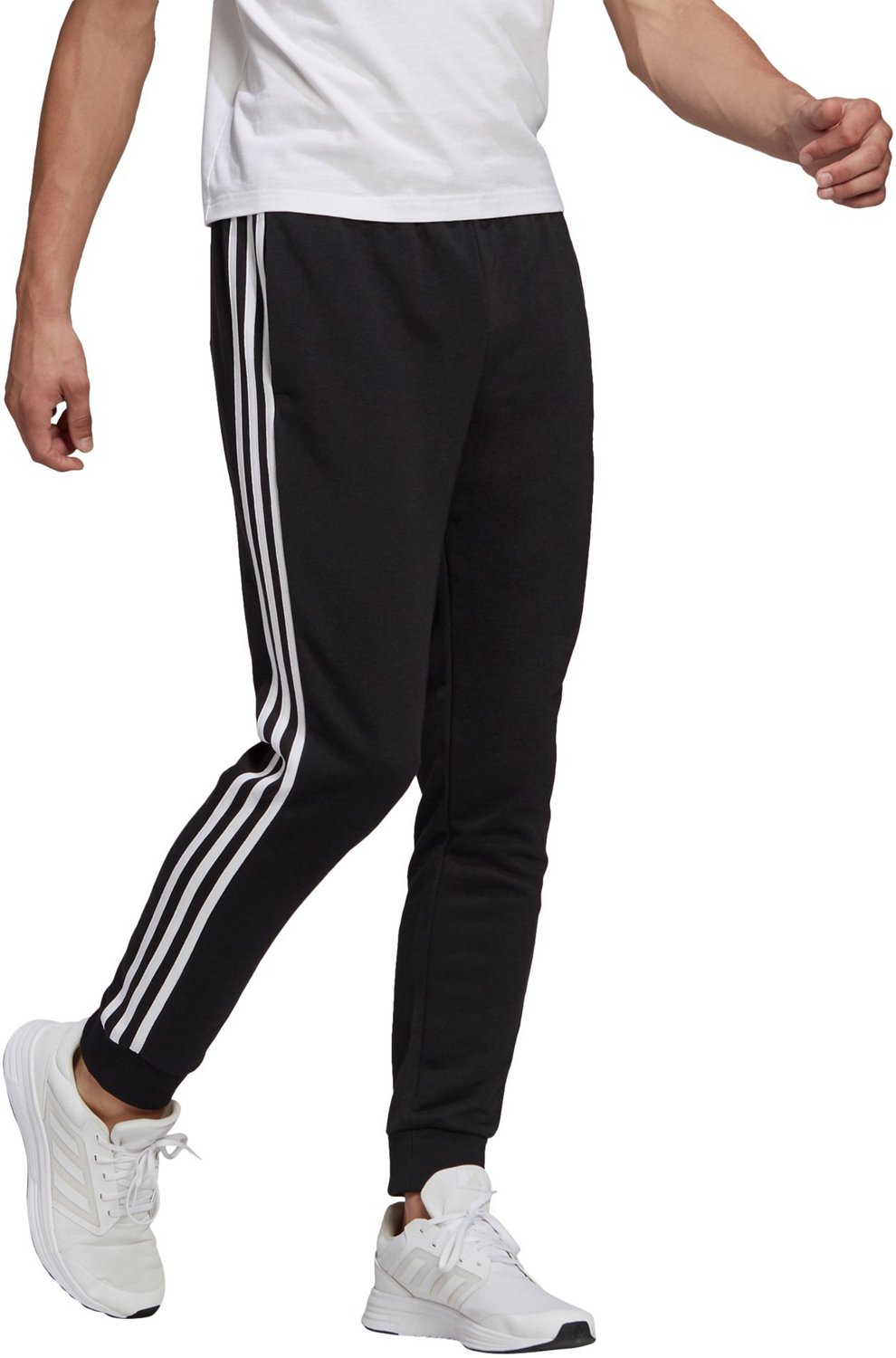 adidas Men's Essentials French Terry 3S Cuff Pants - view number 2