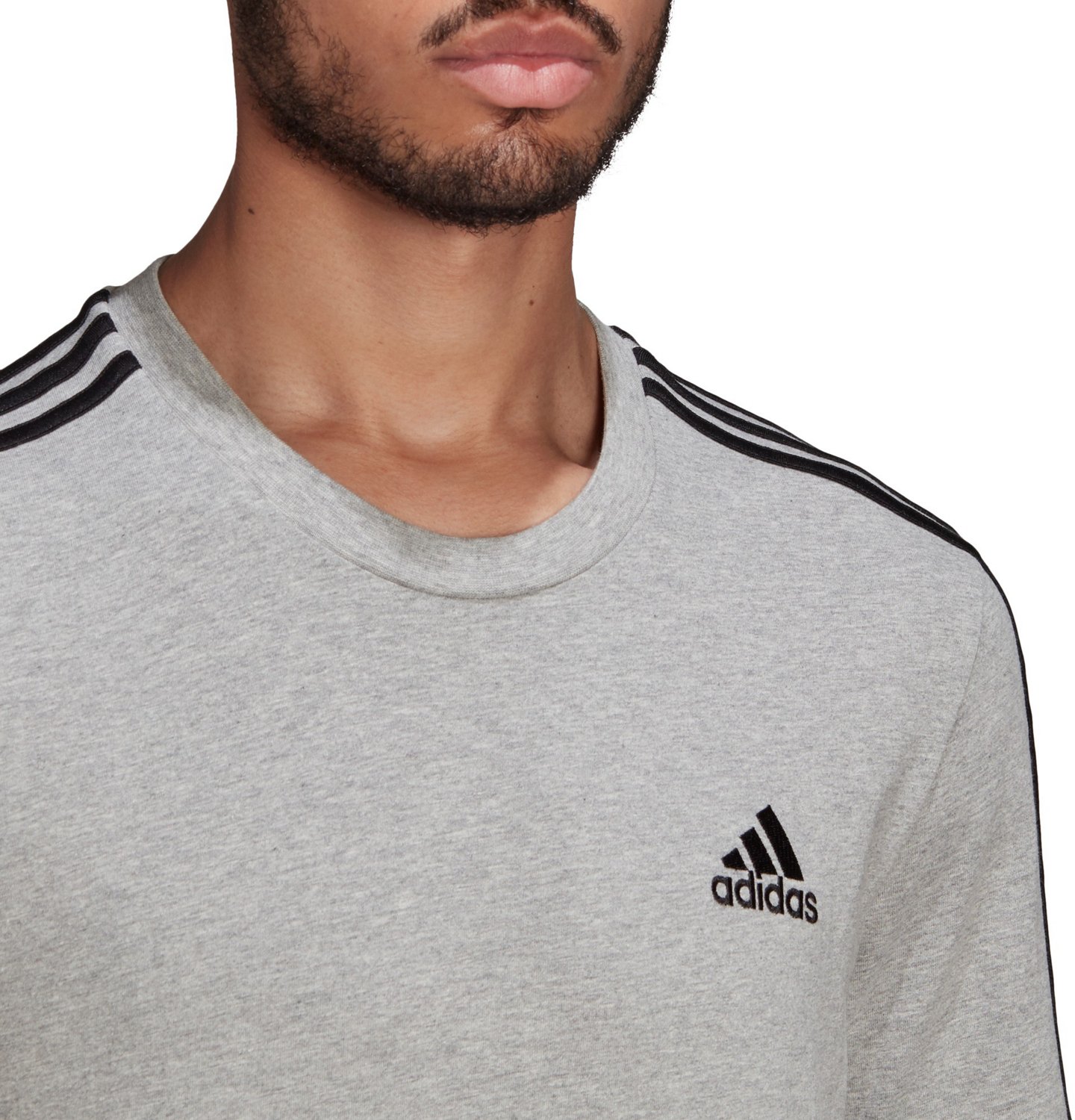 adidas Men's Essential 3-Stripes T-shirt - view number 5