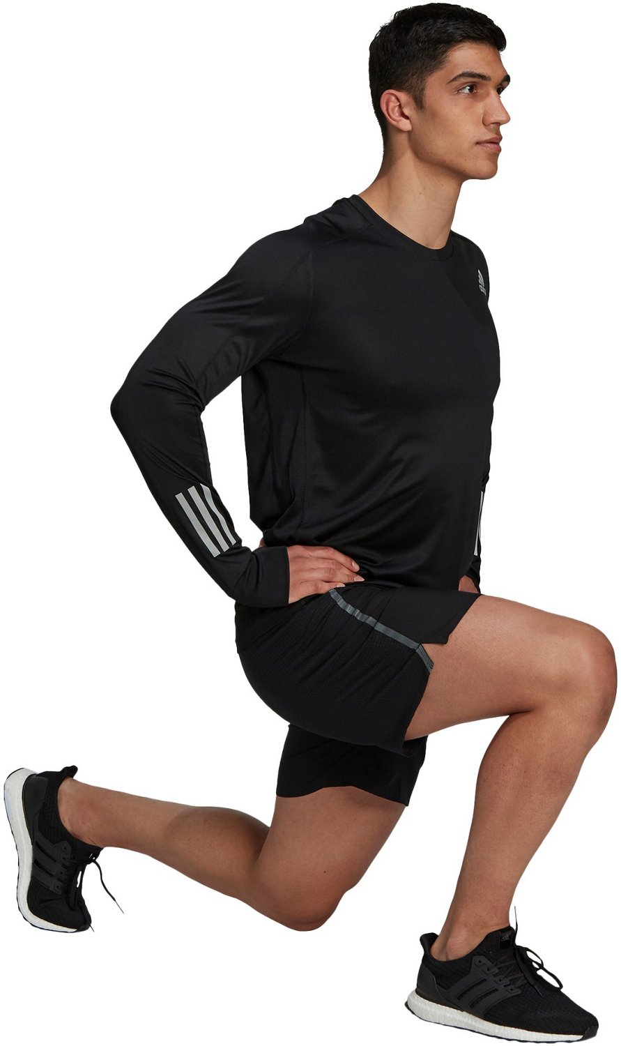 adidas Men's Own The Run Long sleeve T-shirt - view number 4