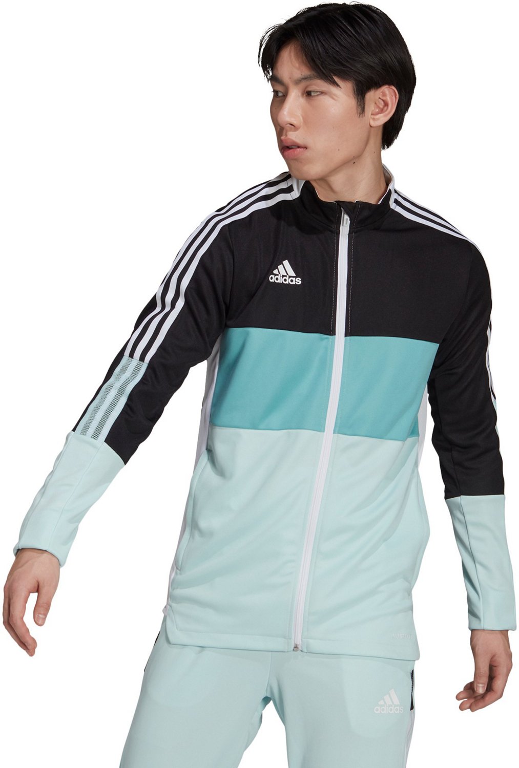 adidas Men s Tiro 21 Track Jacket Free Shipping at Academy