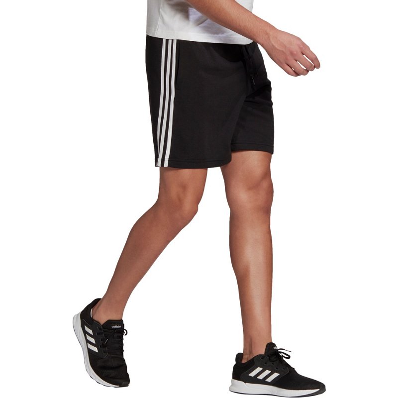 adidas Men's Essentials FT 3-Stripes Shorts 7 in