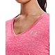 Under Armour Women's Twisted Tech V-neck T-shirt                                                                                 - view number 3 image