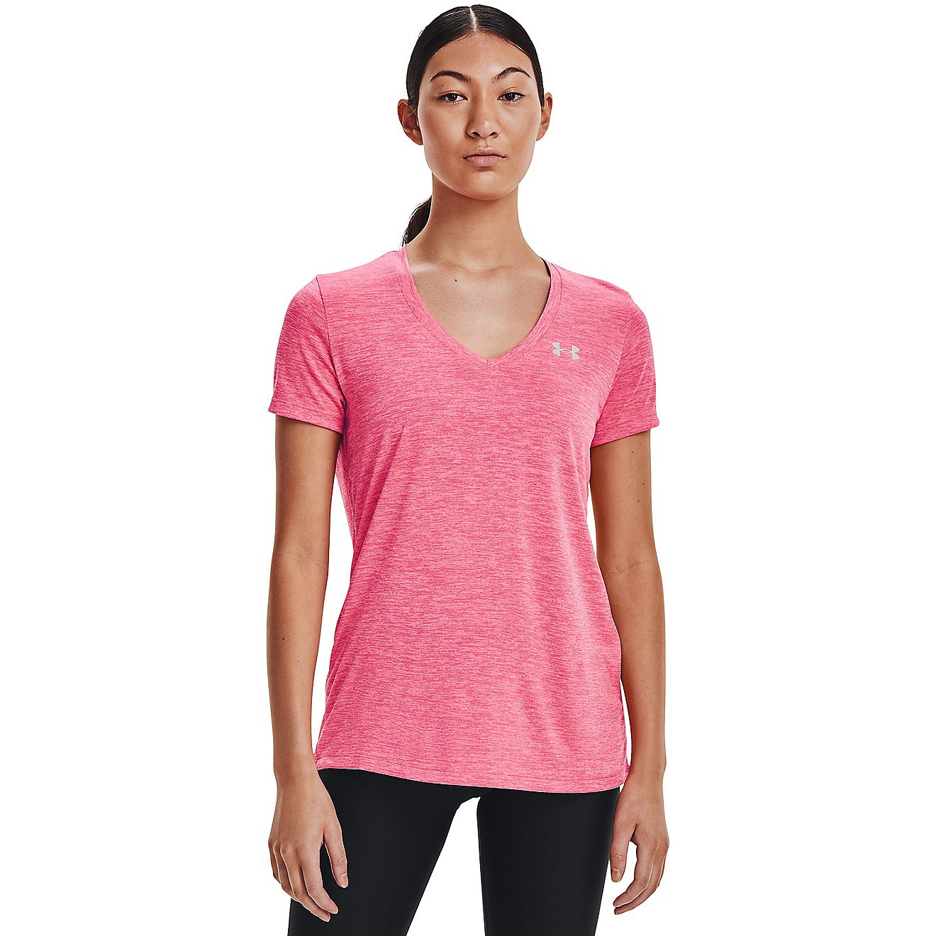 Under Armour Women's Twisted Tech V-neck T-shirt                                                                                 - view number 1